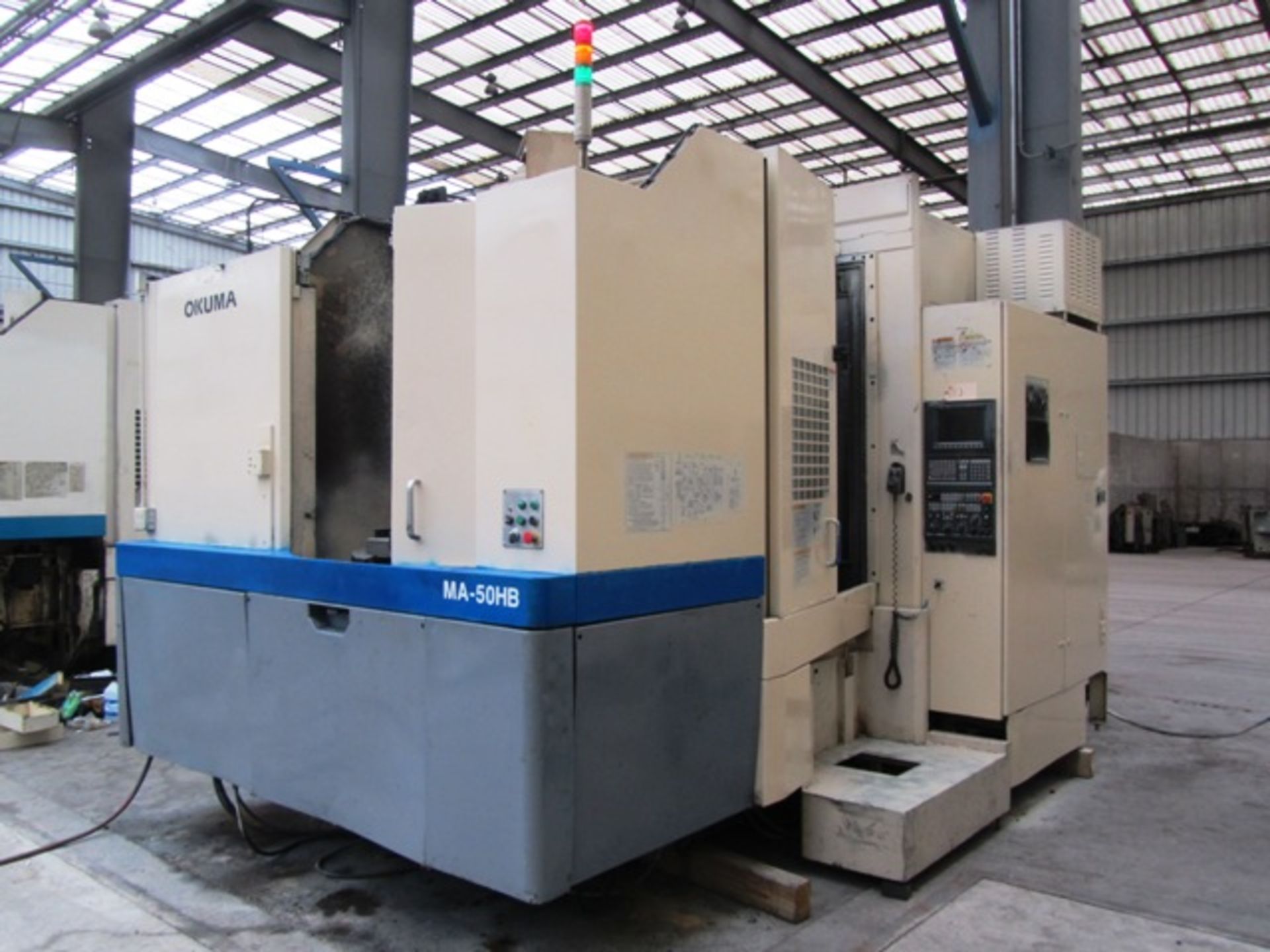 Okuma MA-50HB 4-Axis CNC Horizontal Machining Center