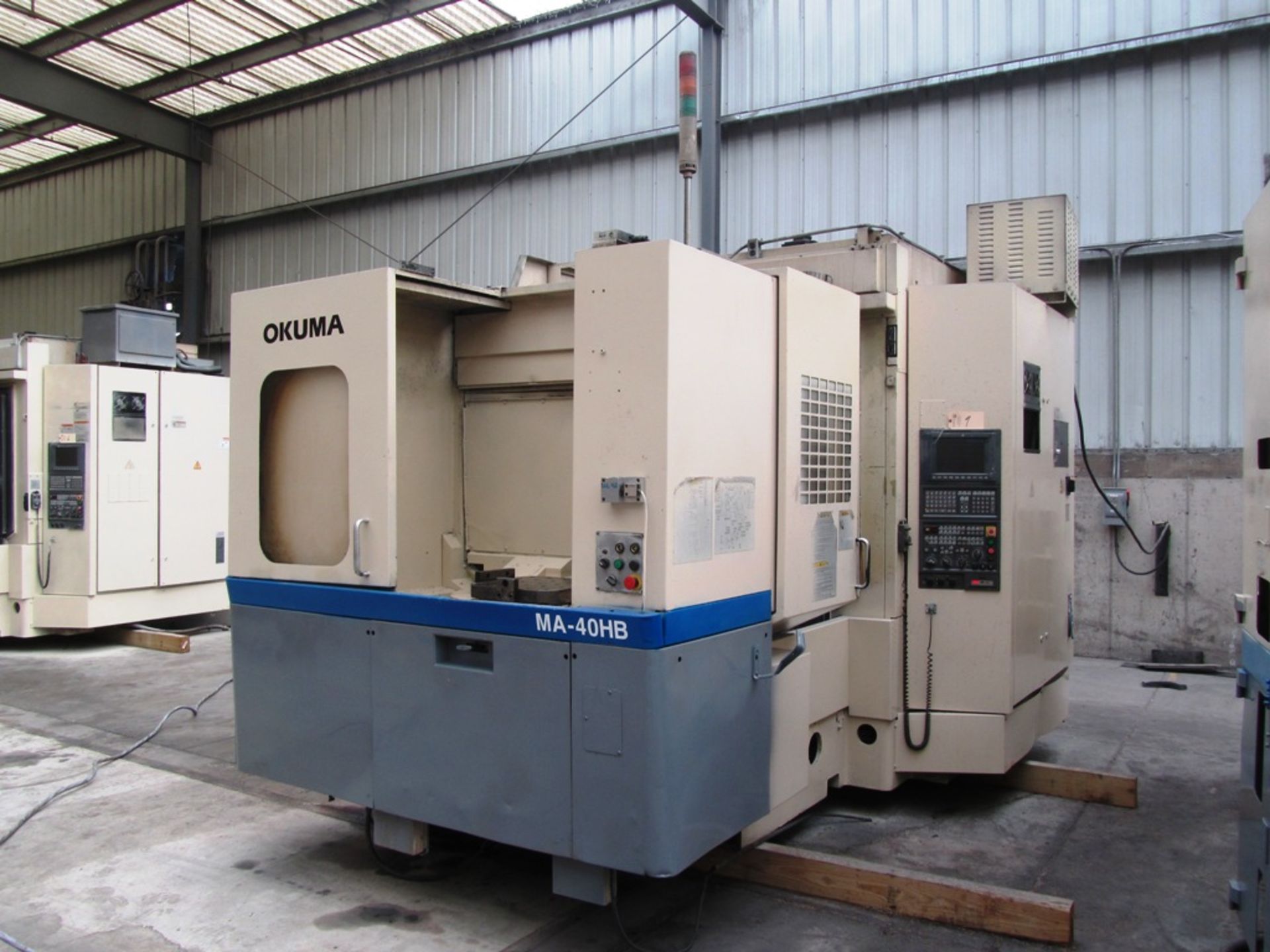 Okuma MA-40HB 4-Axis CNC Horizontal Machining Center - Image 4 of 5