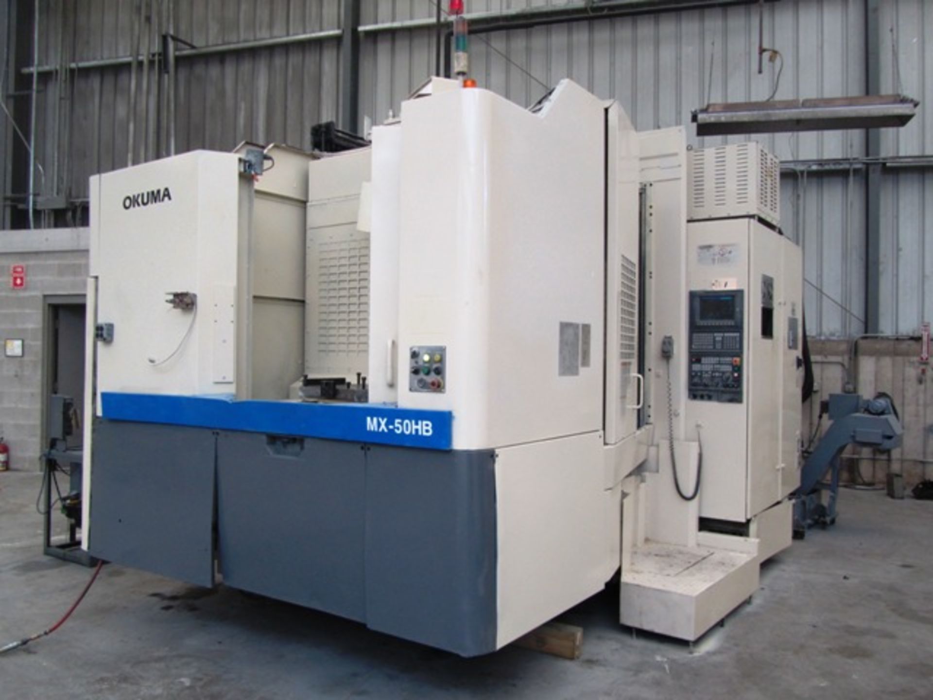 Okuma MX-50HB 4-Axis CNC Horizontal Machining Center