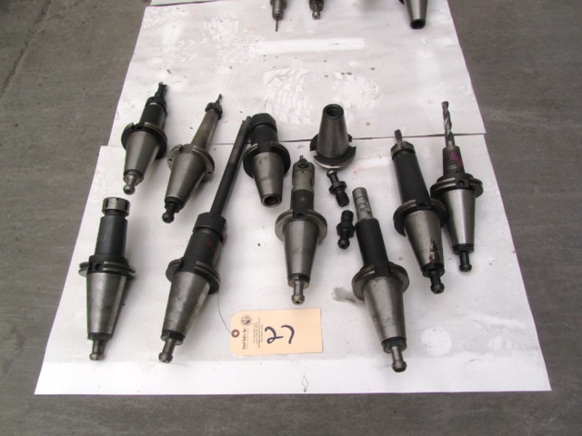 (10) CAT 50 Taper Tool Holders