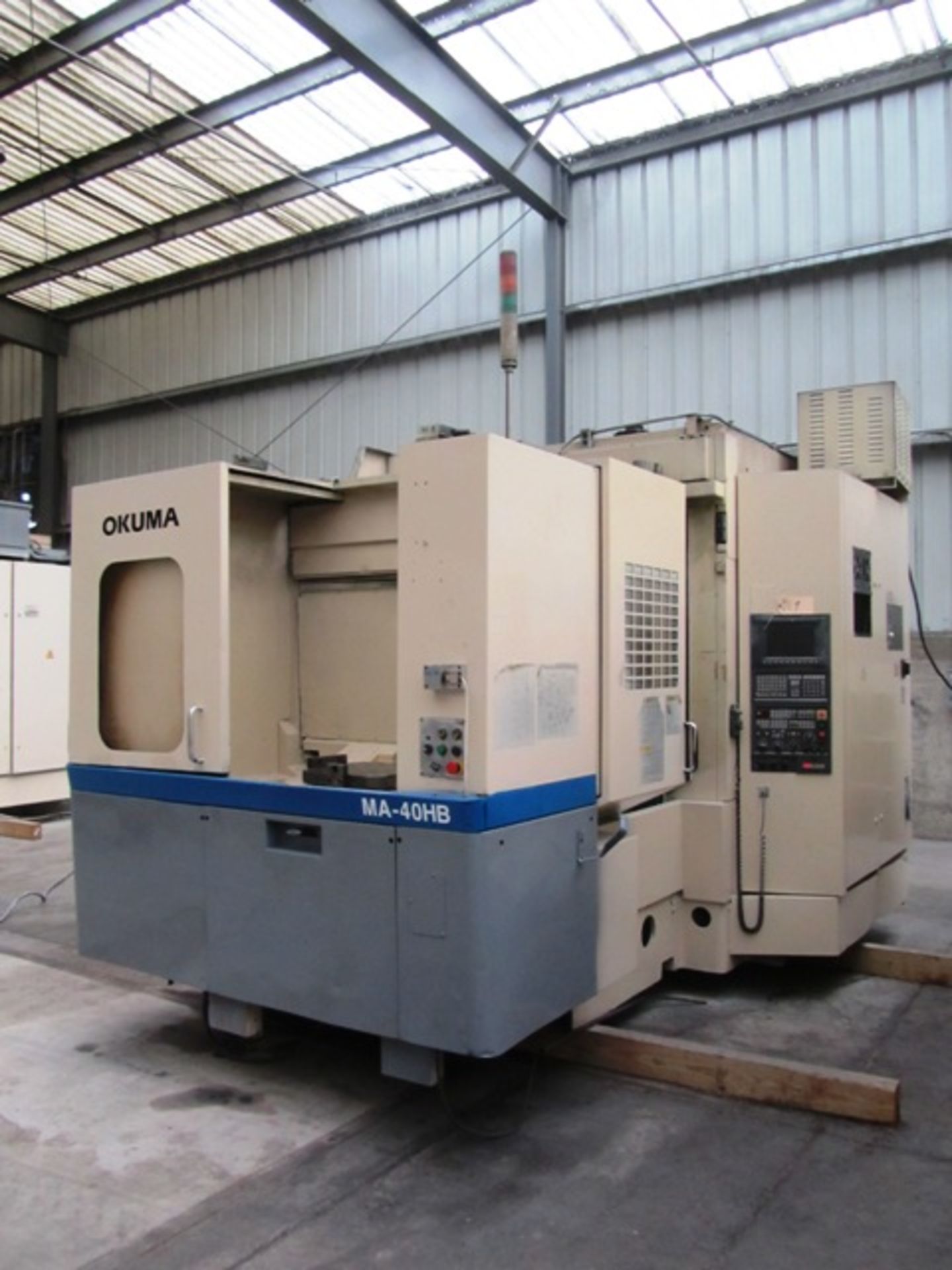 Okuma MA-40HB 4-Axis CNC Horizontal Machining Center