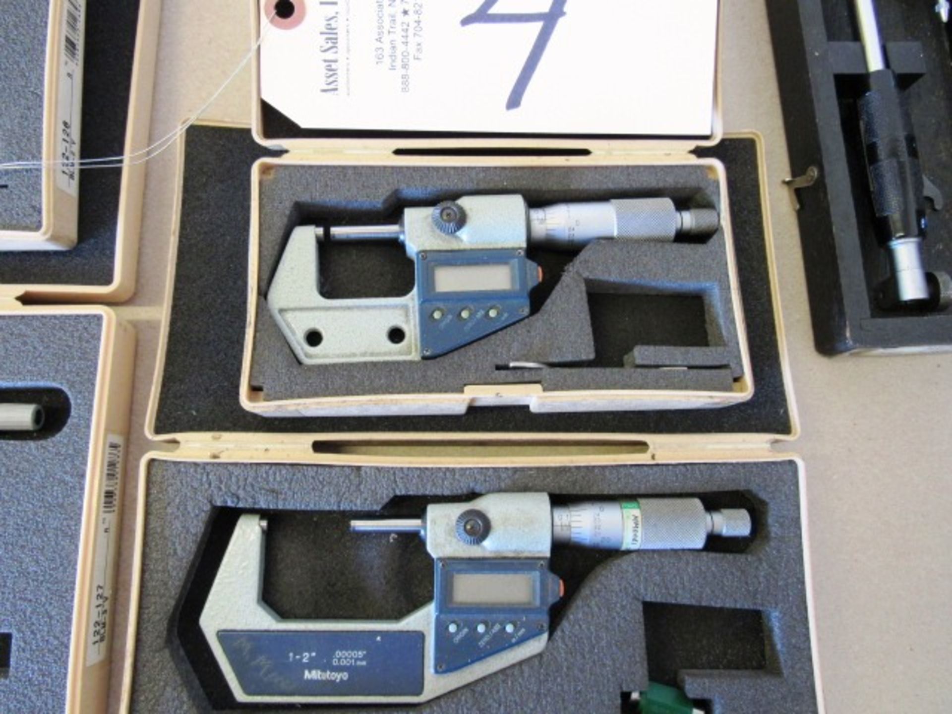 (2) Digital Micrometers