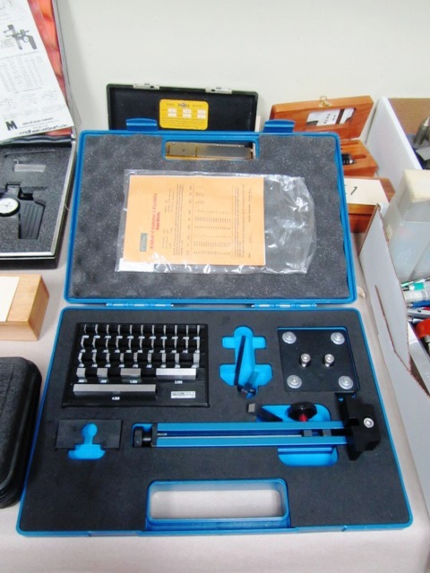 Fowler Bore Gage Setting Master Kit / Traceable Certified Gauge Block Set