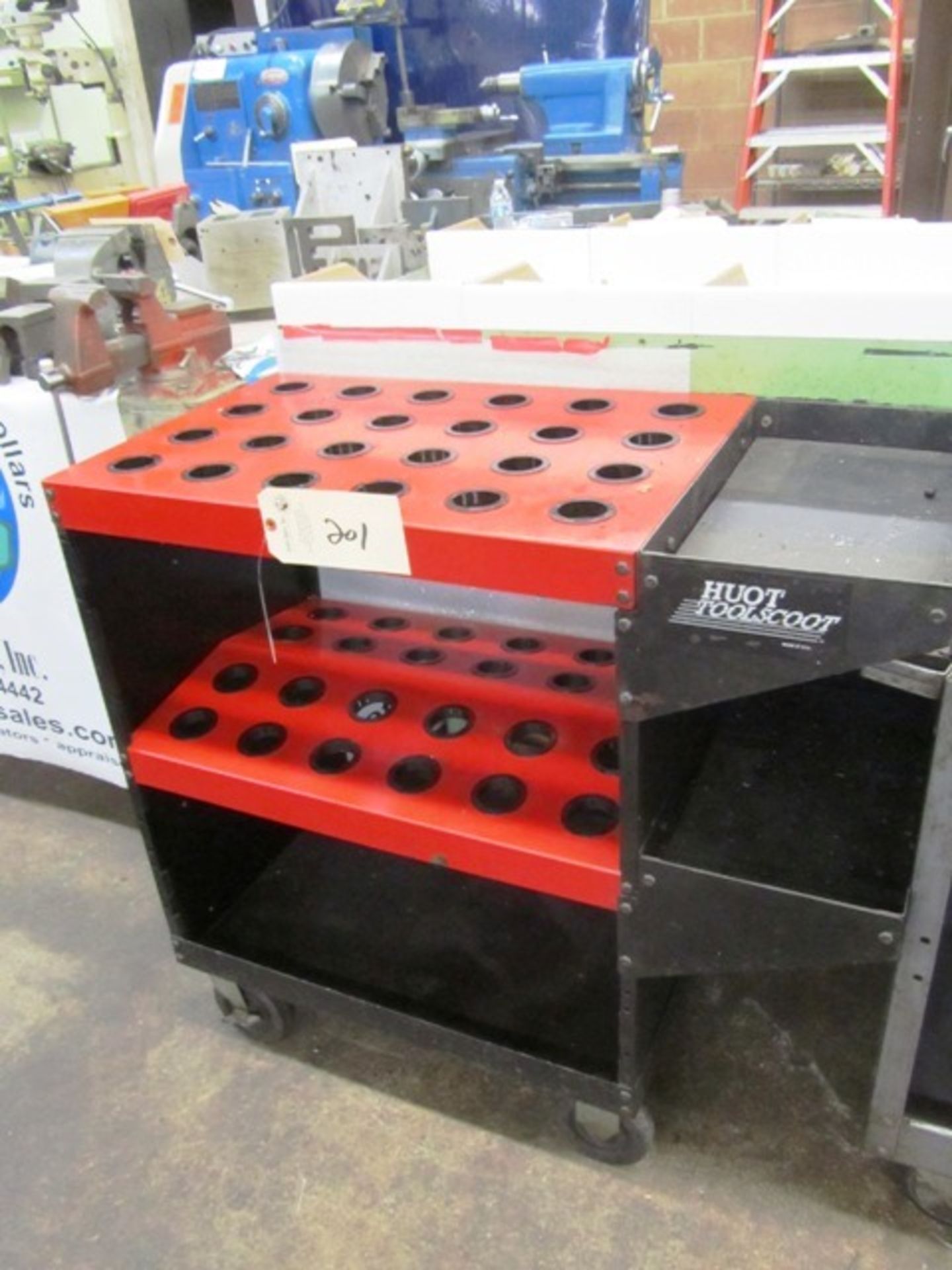 40 Taper Portable Tool Holder Cart