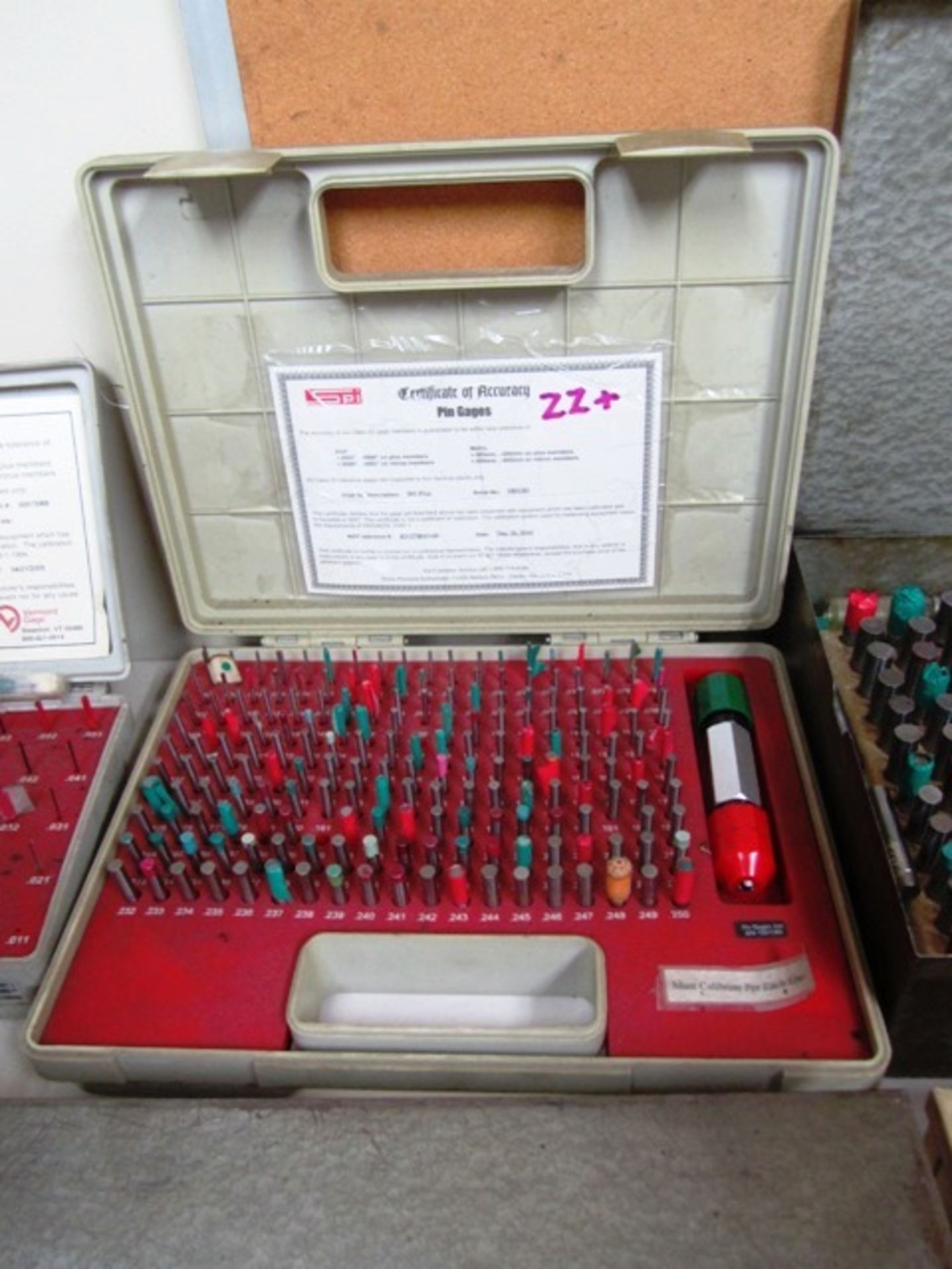 SPI 0.061'' - 0.250'' Pin Gauge Set