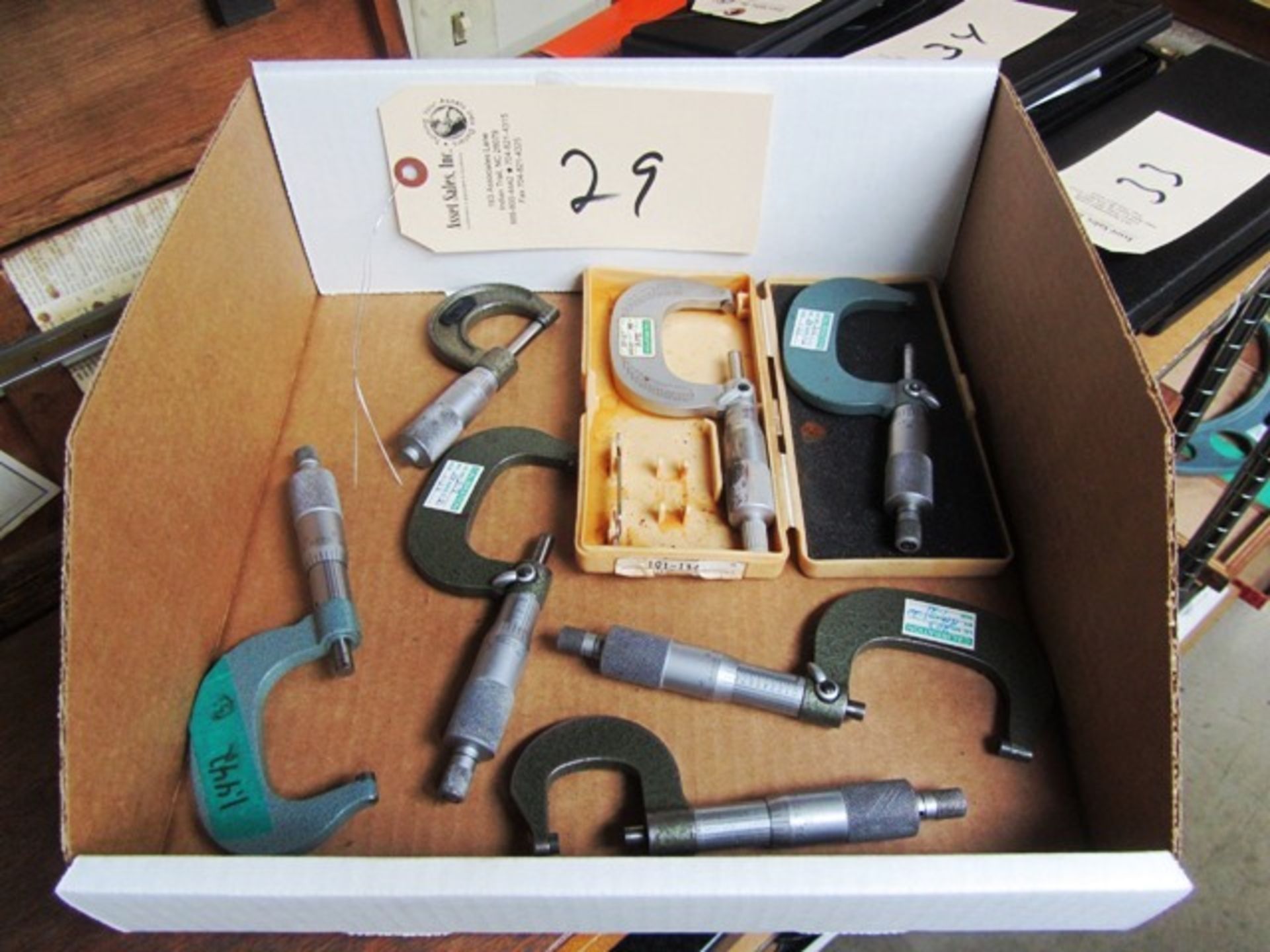 Assorted Mitutoyo Micrometers