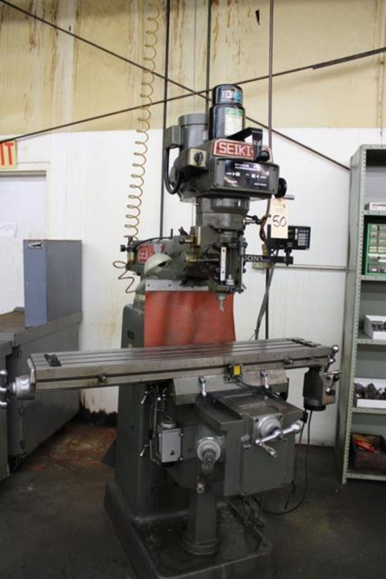 Seiki-XL Model 3VX Vertical Milling Machine