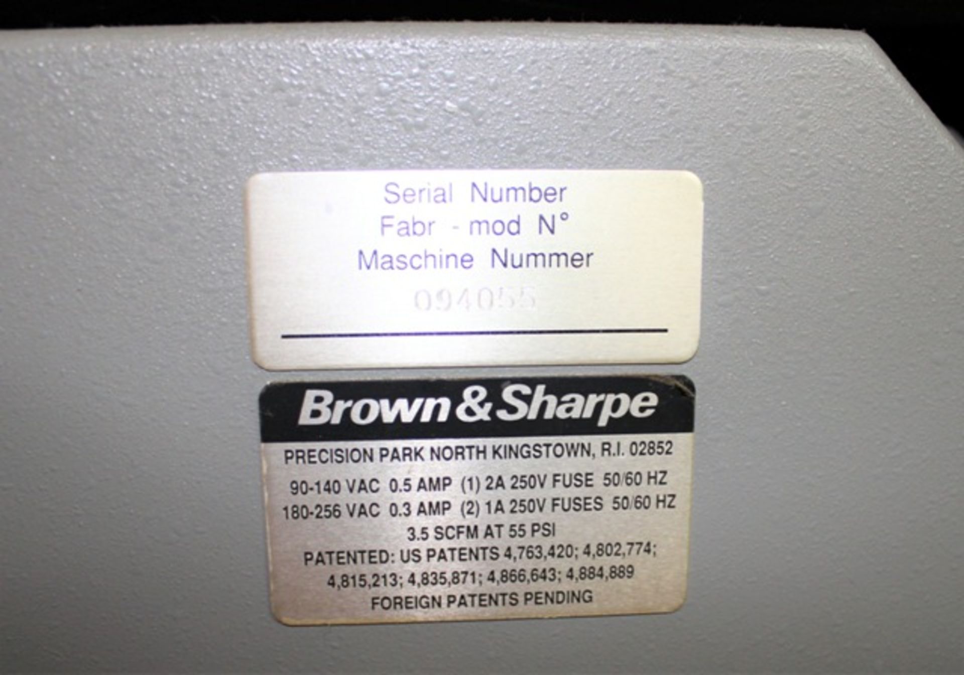 Brown & Sharpe Microval Coordinate Measuring Machine - Image 4 of 4