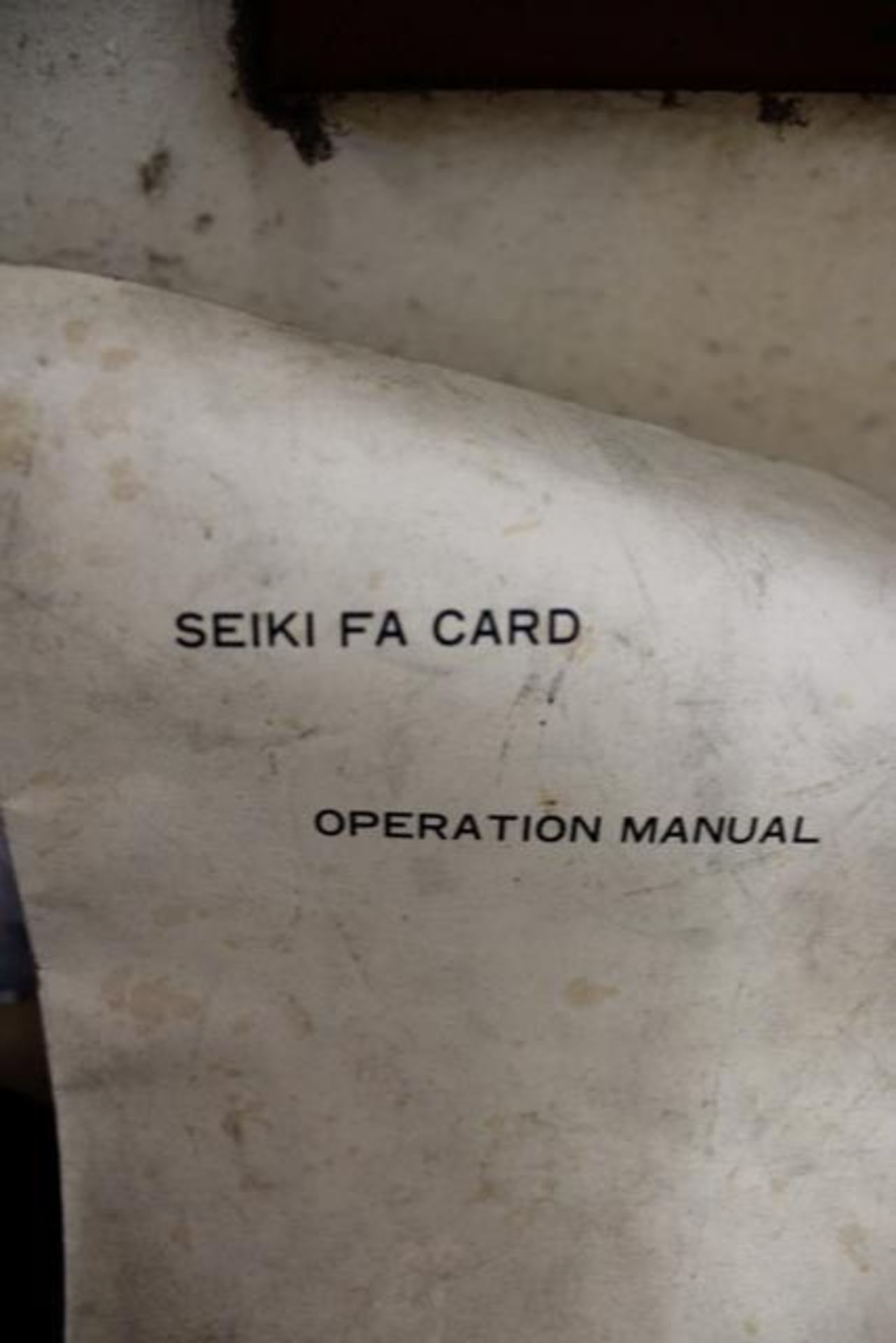 Seiki FA Card Control - Image 2 of 3