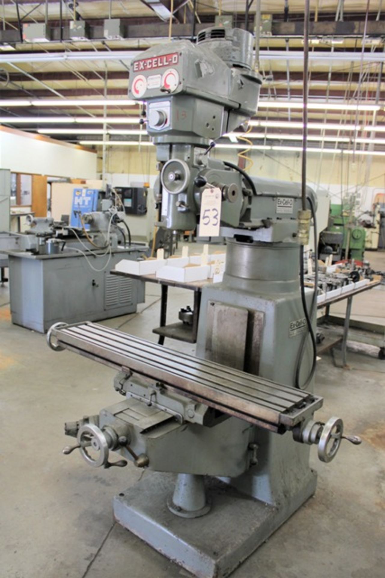 Ex-Cell-O Variable Speed Vertical Milling Machine - Image 2 of 3
