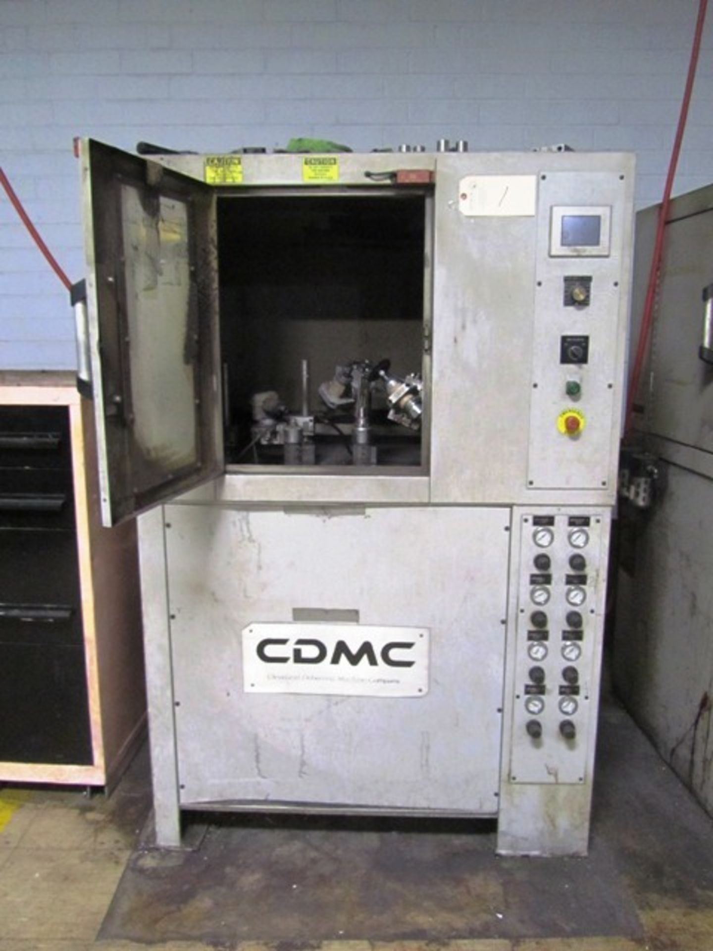 CDMC Model 1000 Vertical Deburring Machine