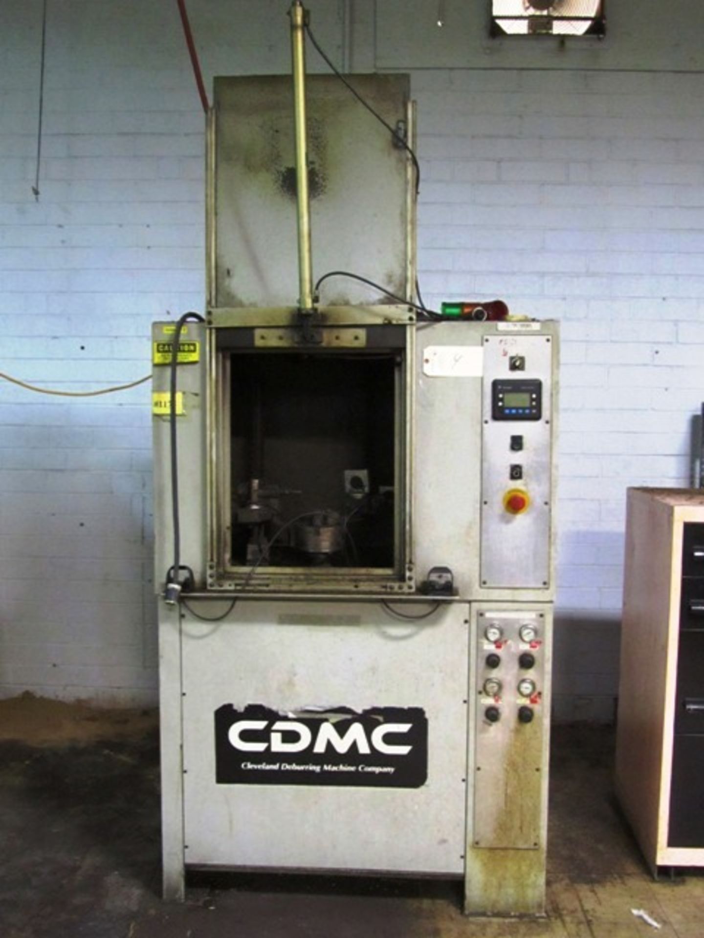 CDMC Model 1000 Vertical Deburring Machine