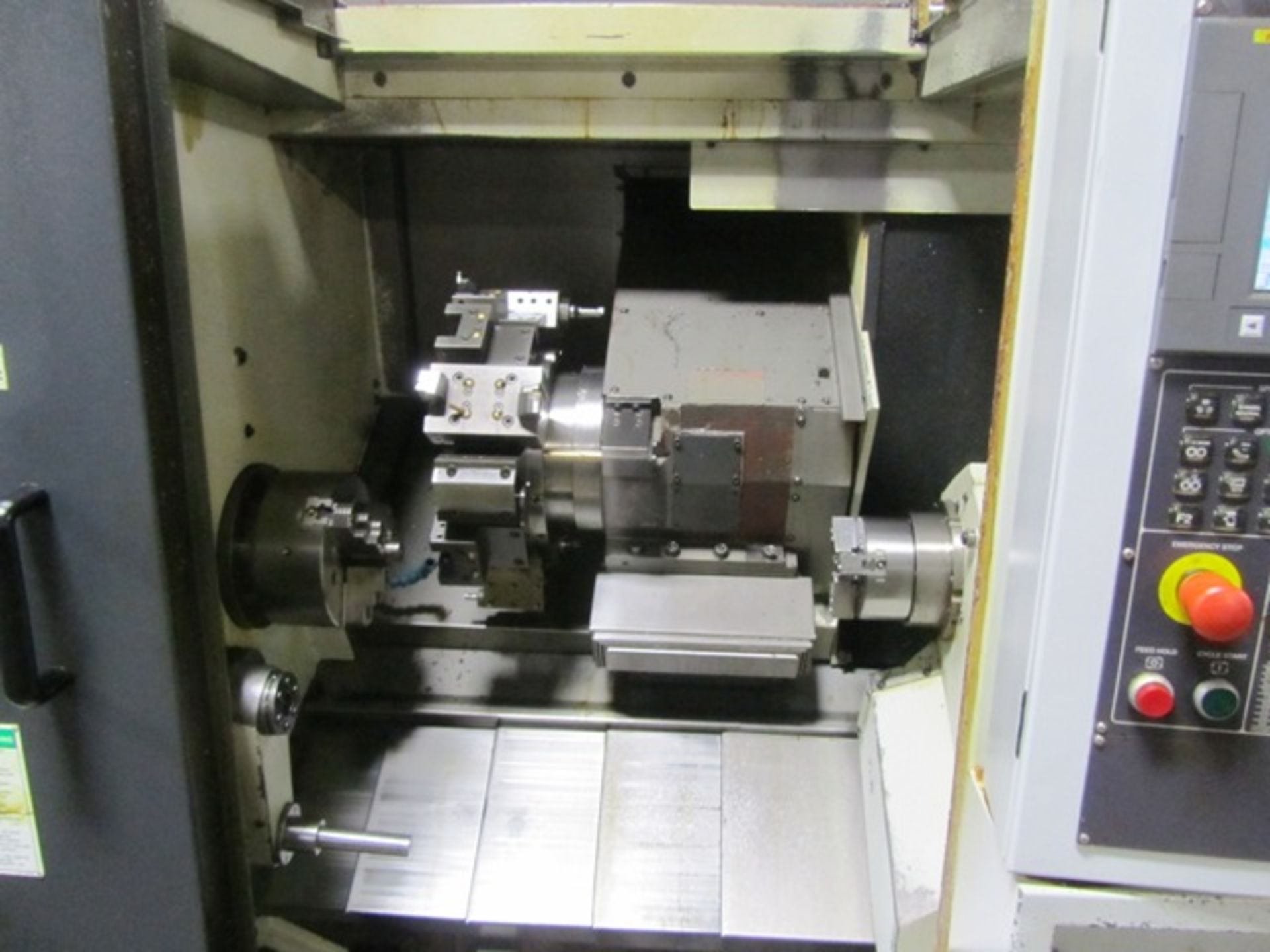 Yama Seiki GLS2000 LS Twin Spindle CNC Turning Center - Image 3 of 4