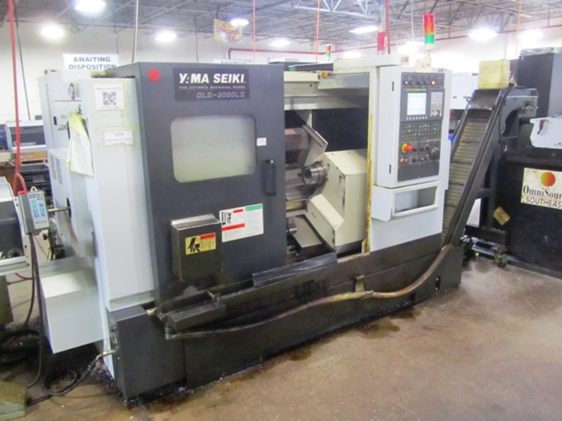 Yama Seiki GLS2000LS Twin Spindle CNC Turning Center - Image 2 of 4