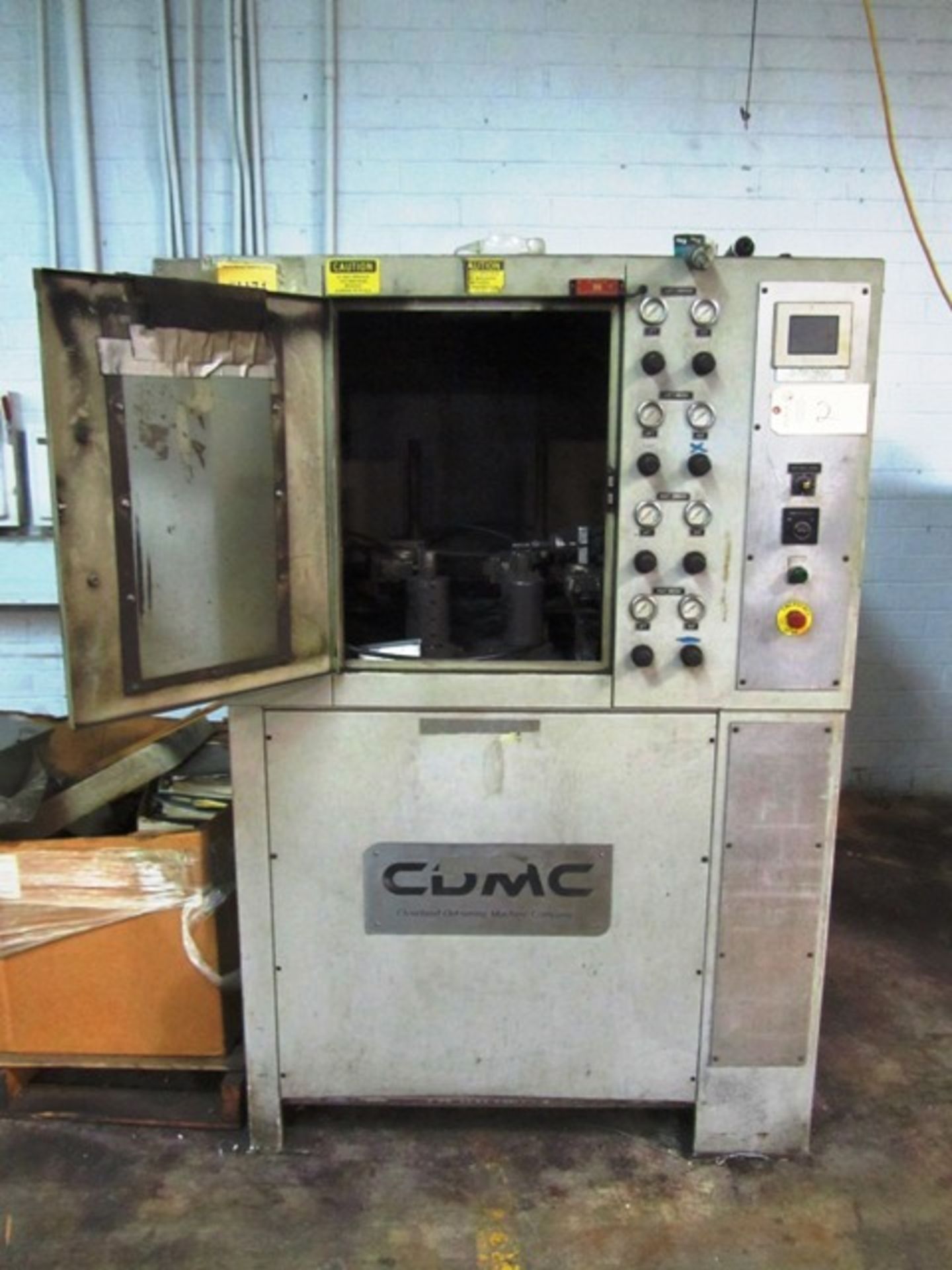 CDMC Model 1000 Vertical Deburring Machine