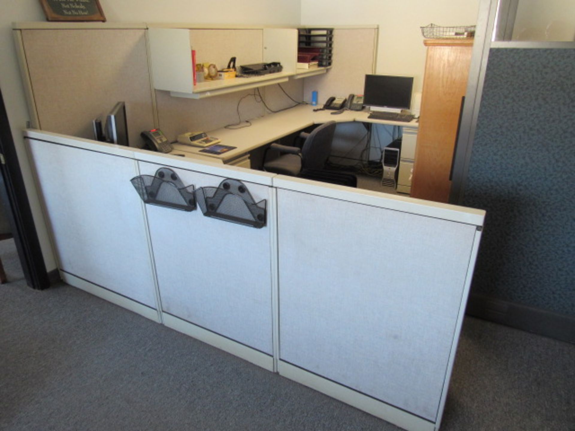 (3) Cubicles (in downstairs office) - Image 4 of 5