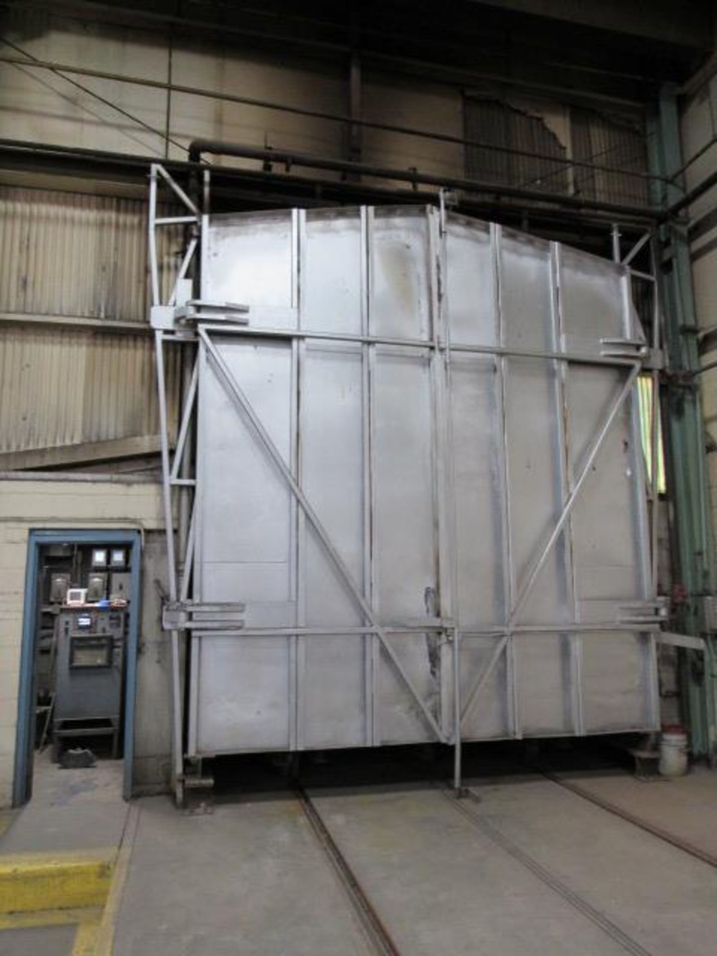 10' W x 12' L x 22' H Gas Fired Stress Relieving Furnace - Image 2 of 12