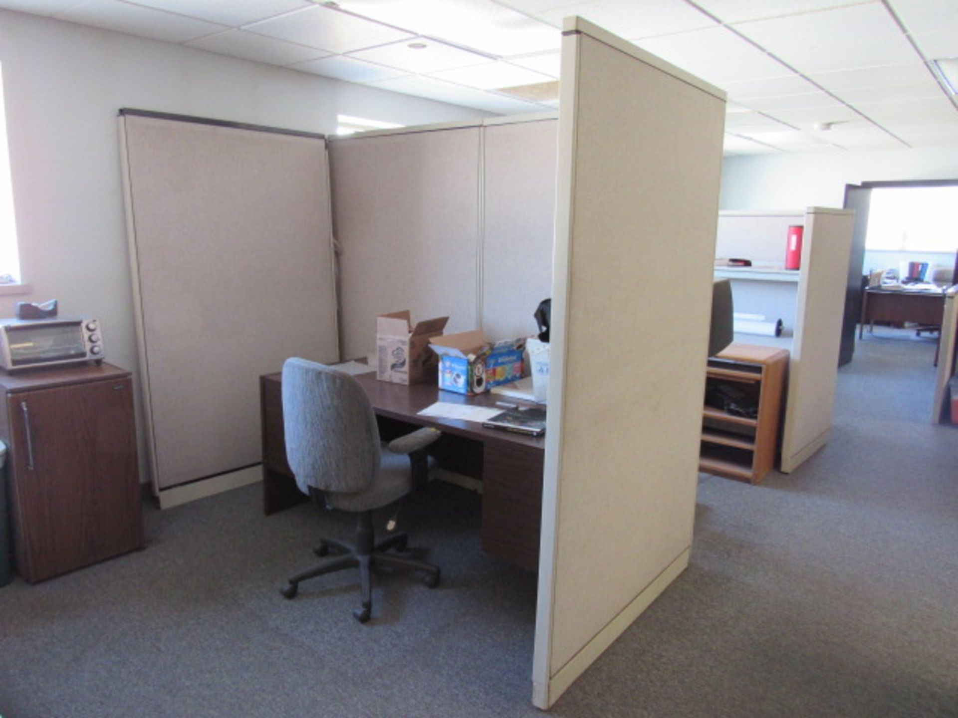 (3) Cubicles (in downstairs office) - Image 2 of 5