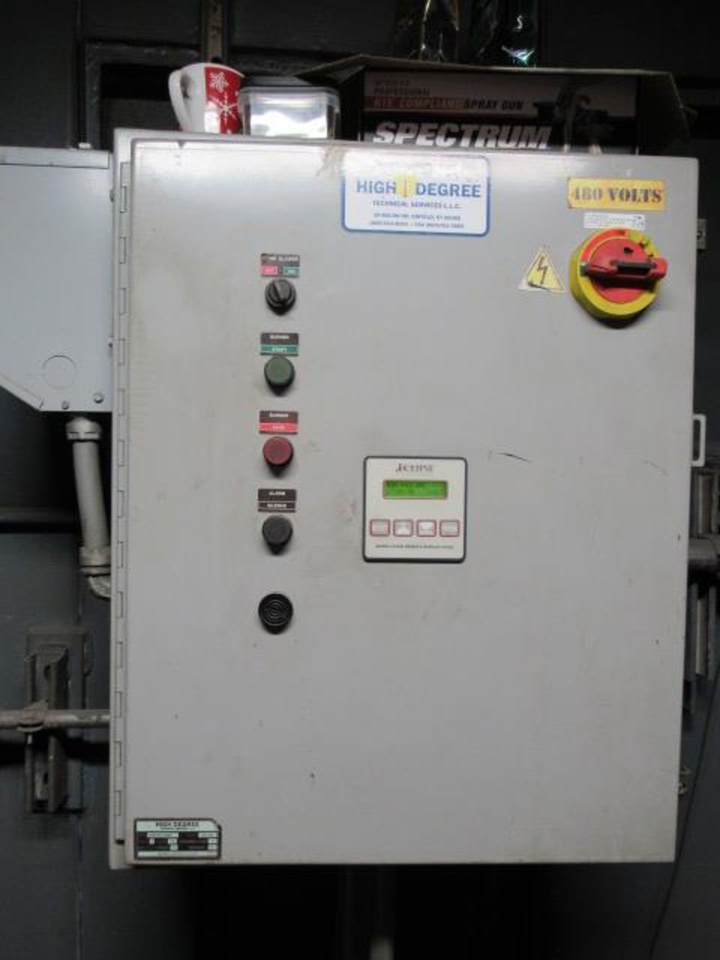 10' W x 12' L x 22' H Gas Fired Stress Relieving Furnace - Image 9 of 12