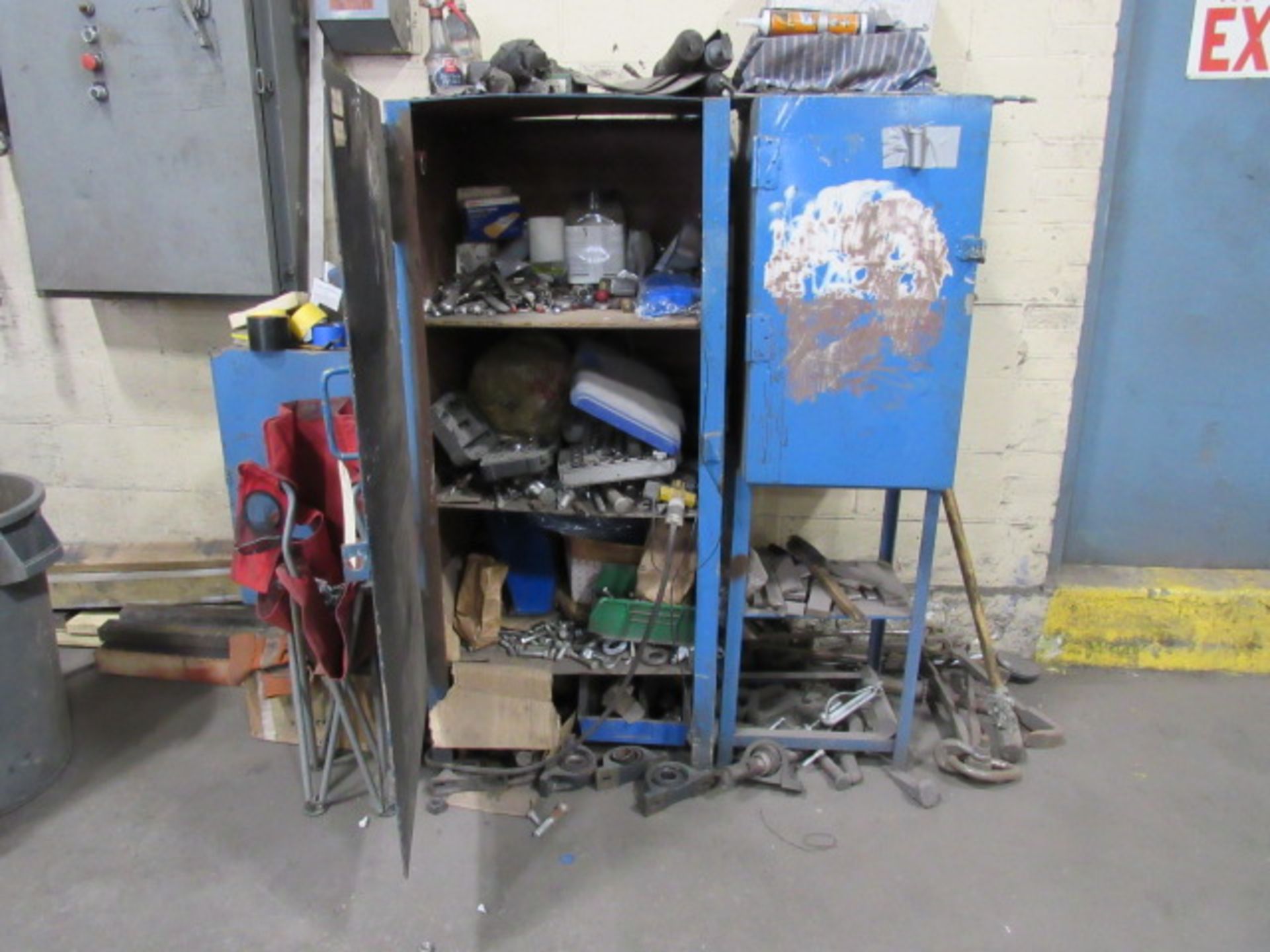 Steel Cabinet with Wrenches & Sockets