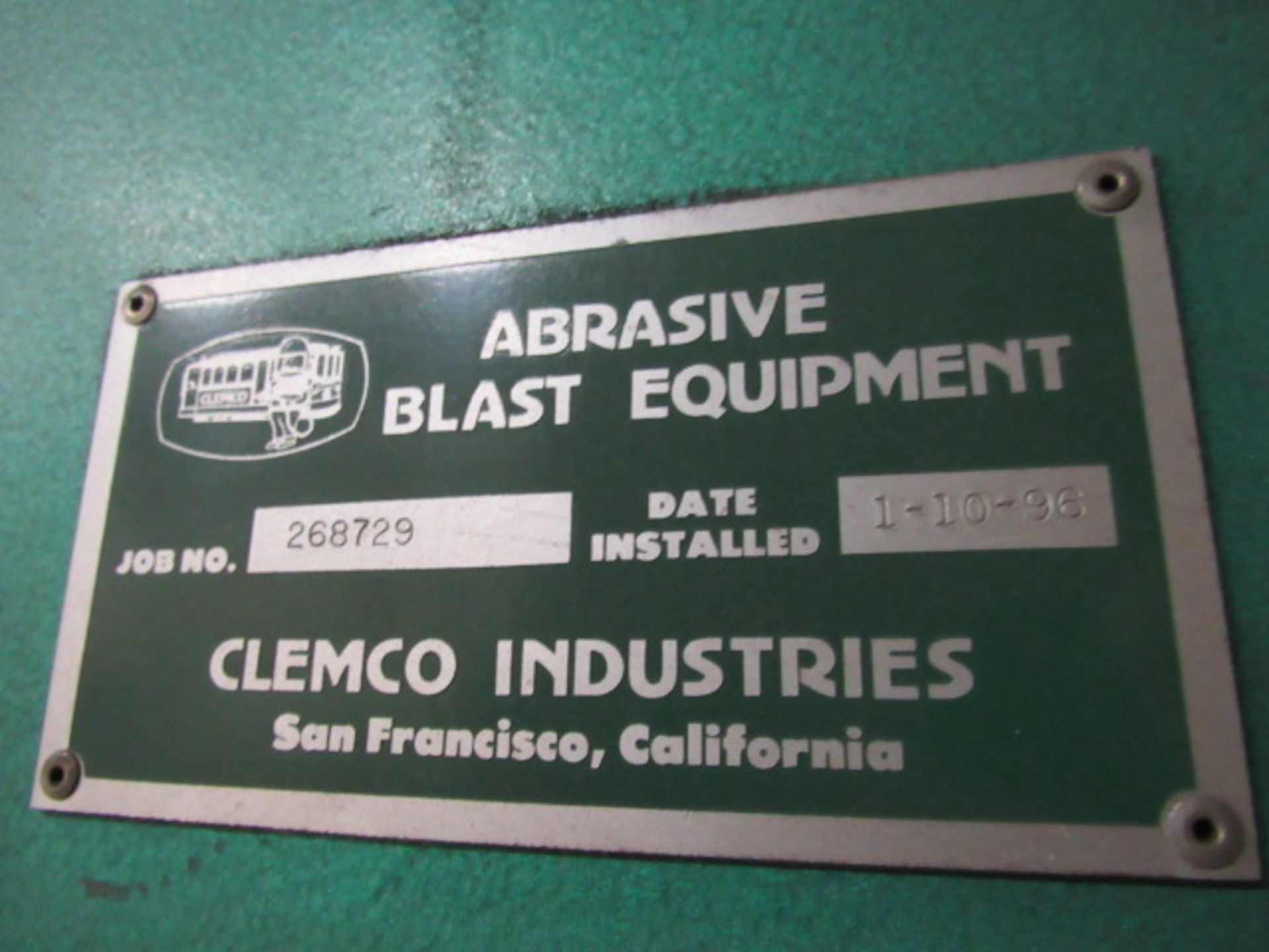 Clemco 14'W x 27' L x 16' H Classic 150 Grit Sandblast Blast Room - Bild 9 aus 13