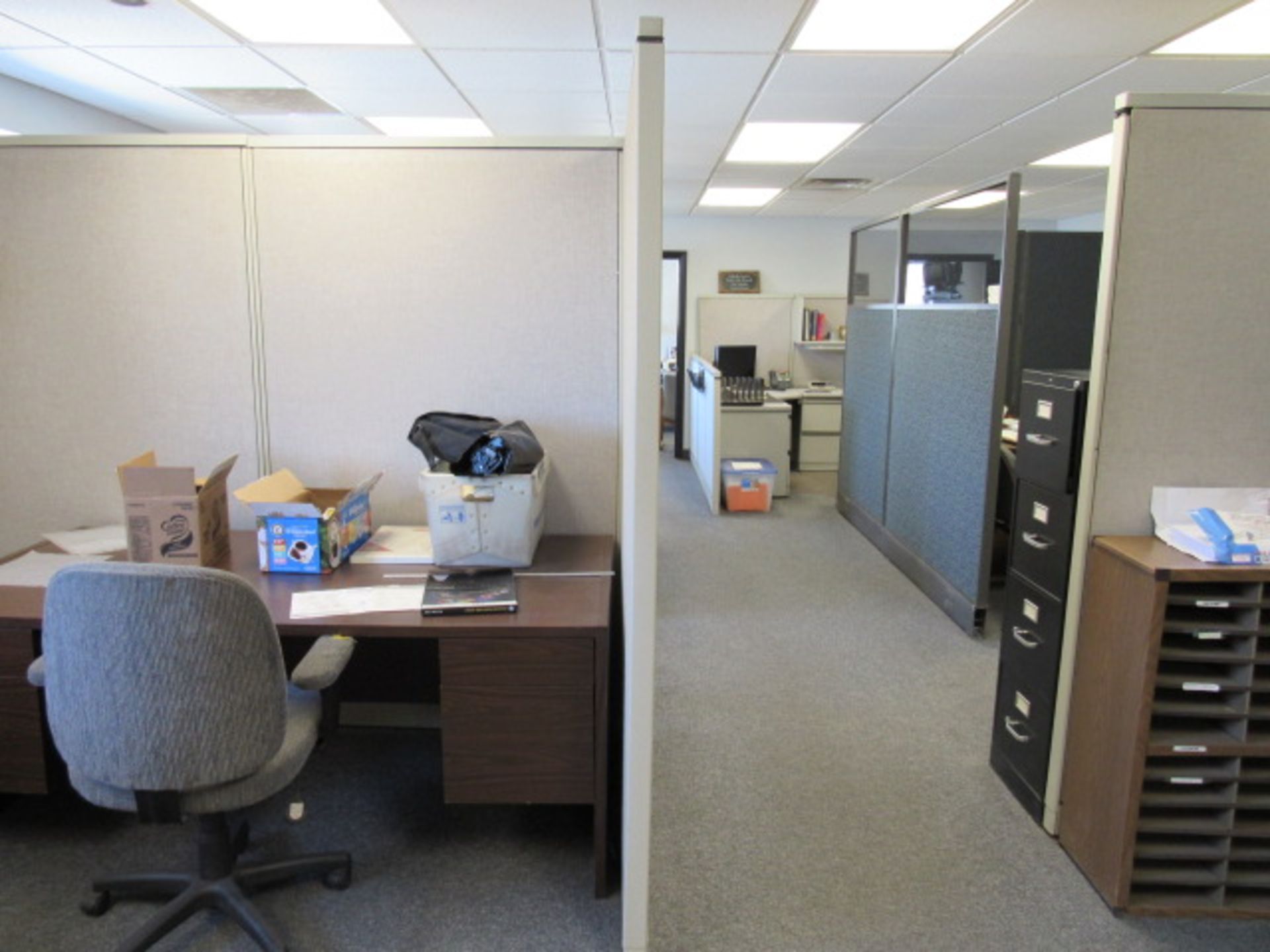 (3) Cubicles (in downstairs office)