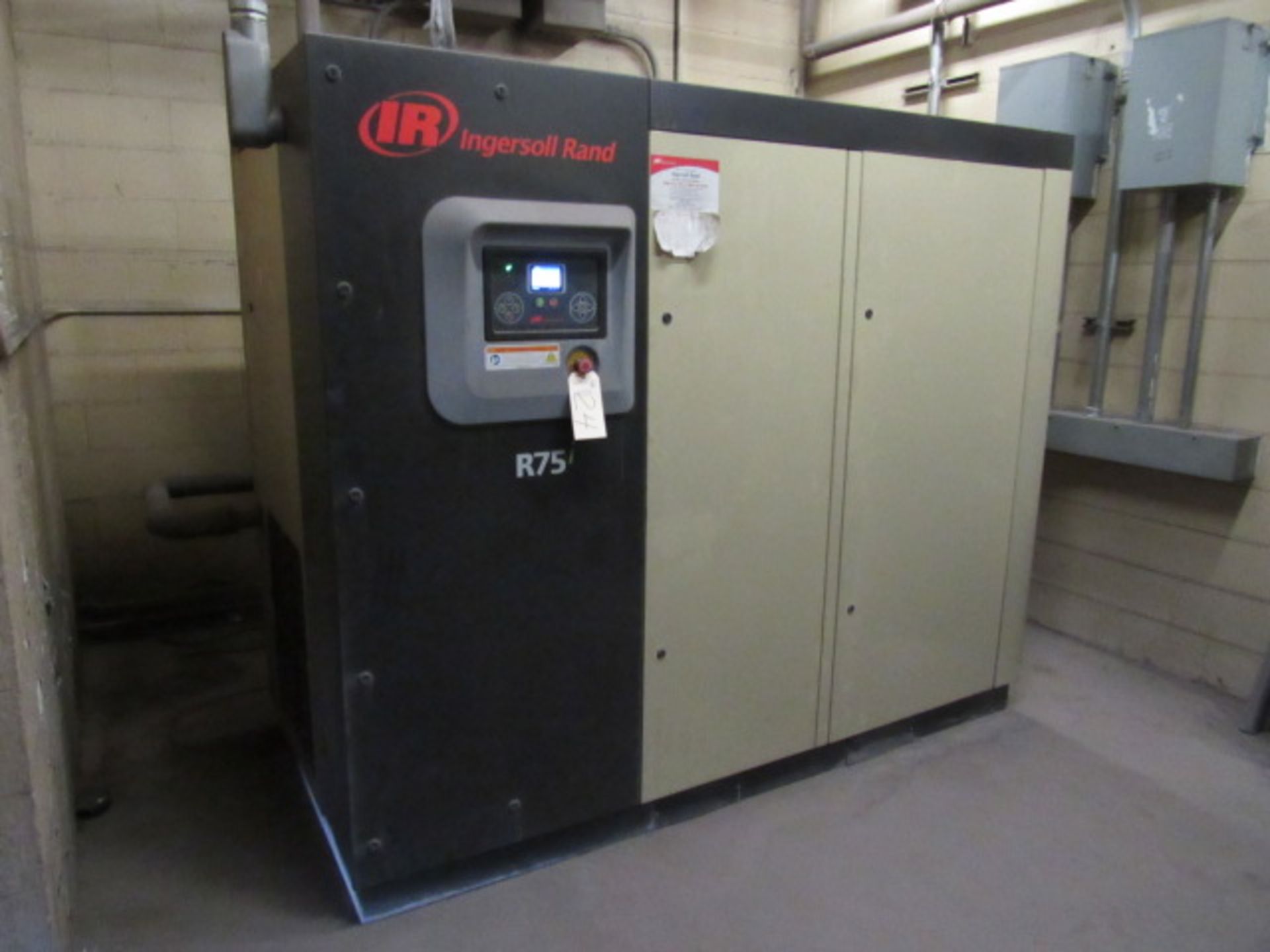 Ingersoll Rand Model R75i-A125 Air Compressor