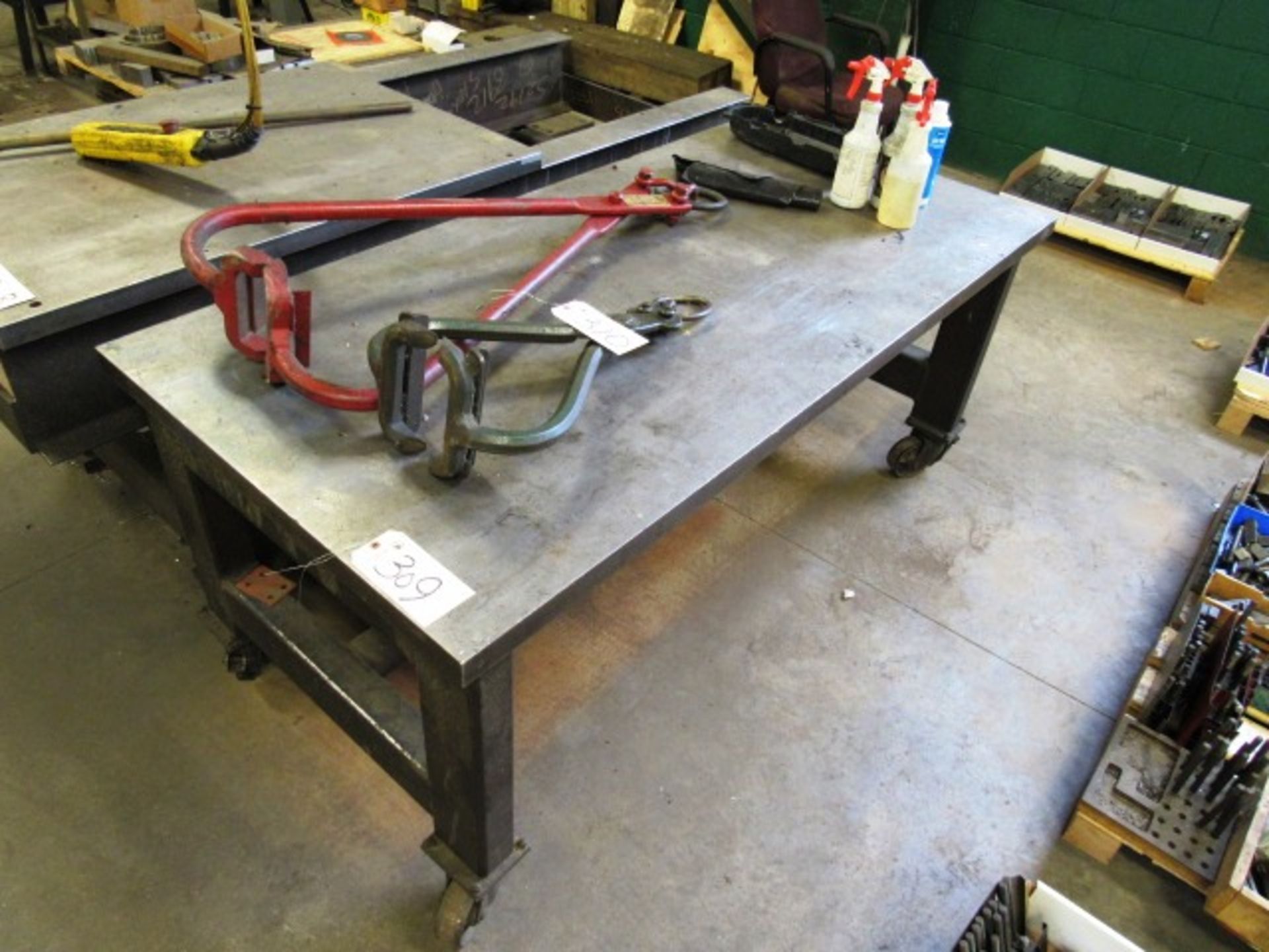 Heavy Duty Portable Steel Table