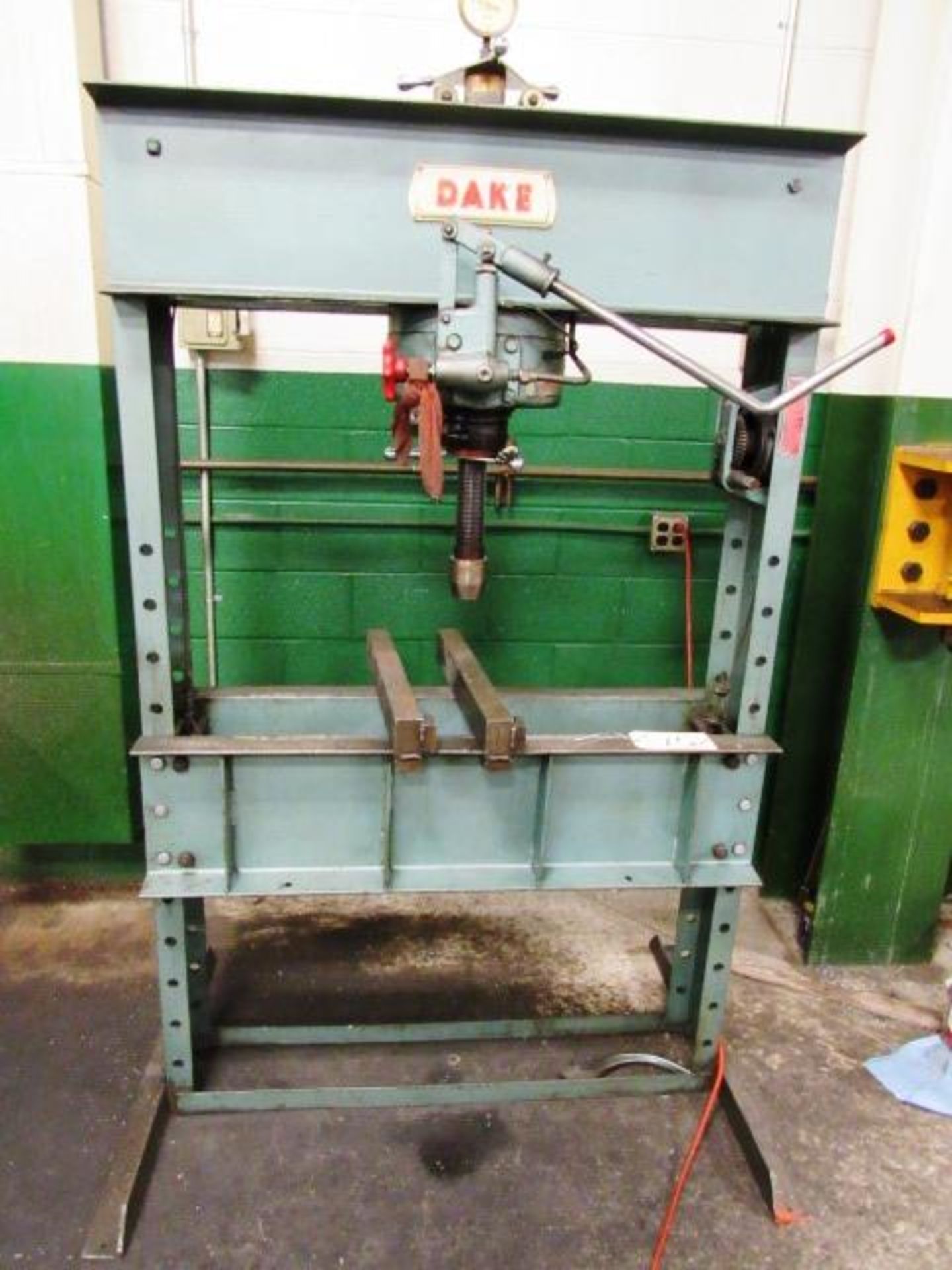 Dake 75H H-Frame Hydraulic Shop Press - Image 3 of 4