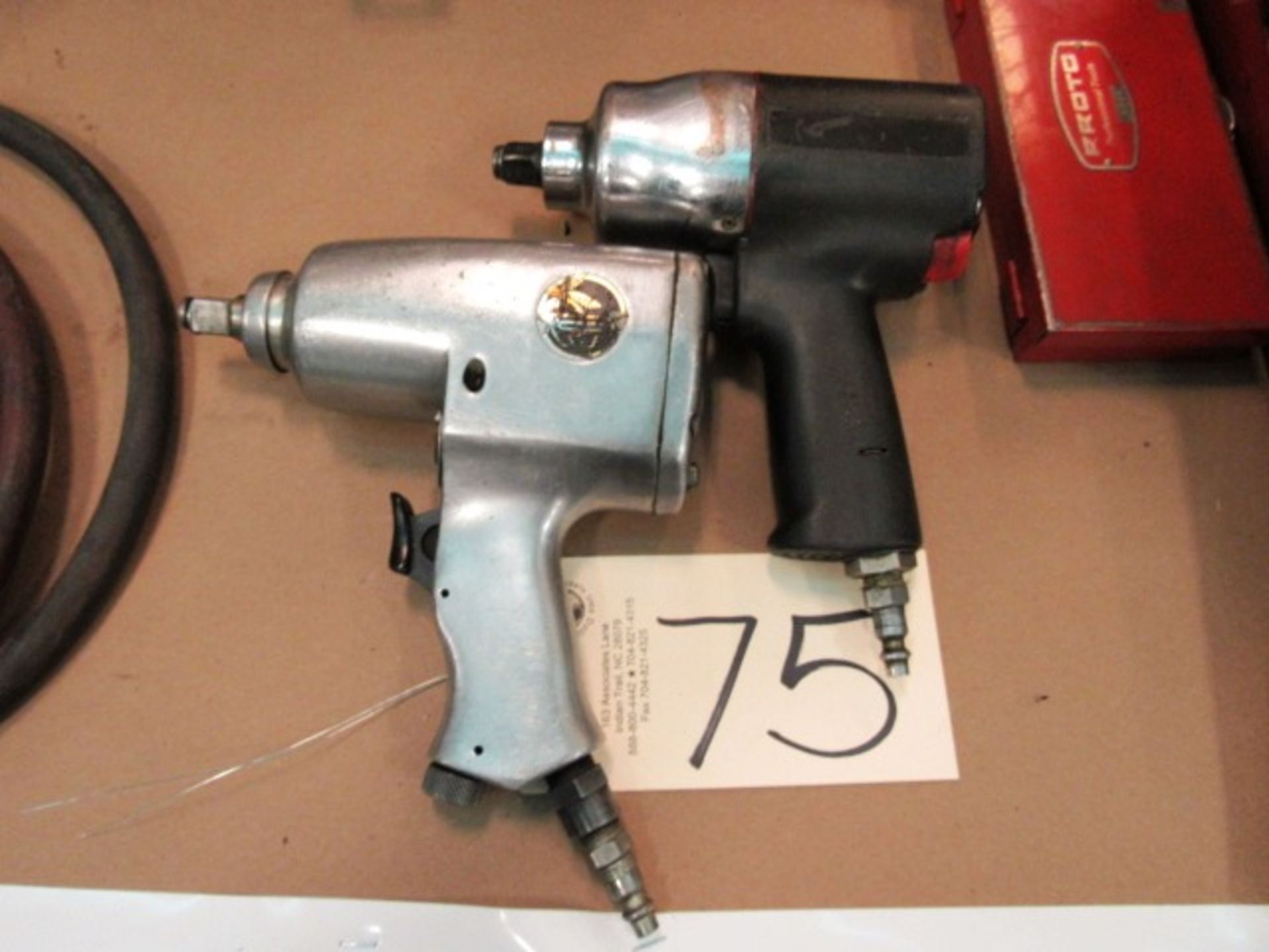 (2) Pneumatic Impact Wrenches
