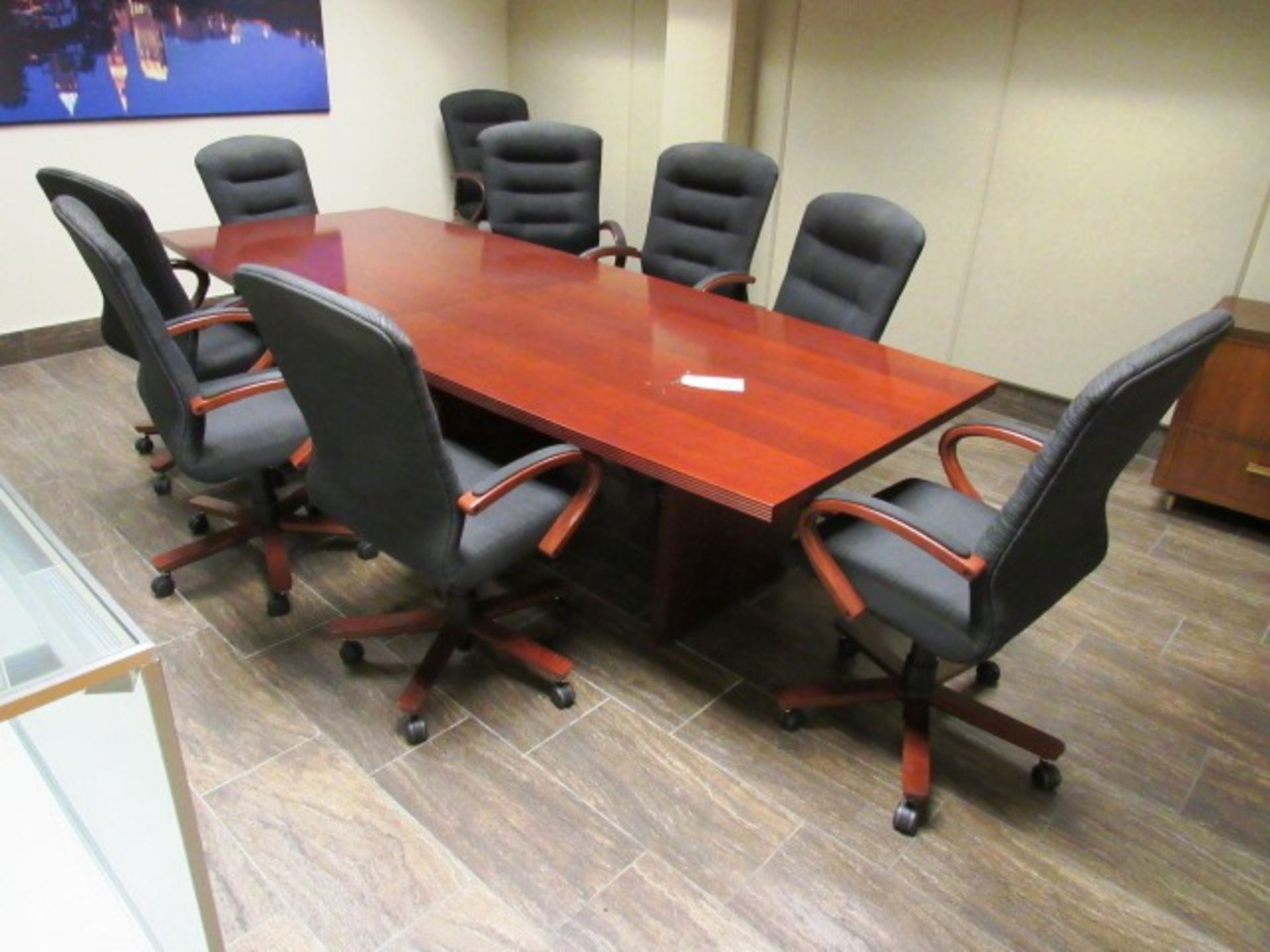 4' x 12' Conference Table & Chairs