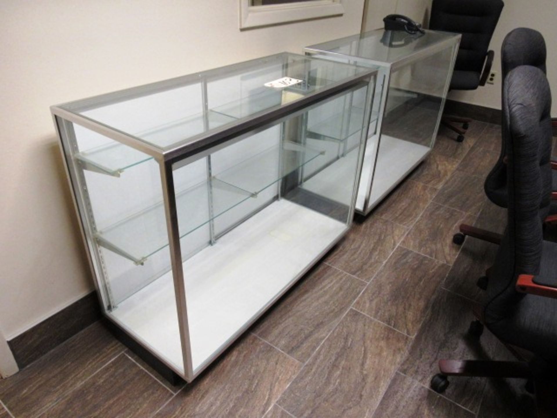 (3) Display Cabinets