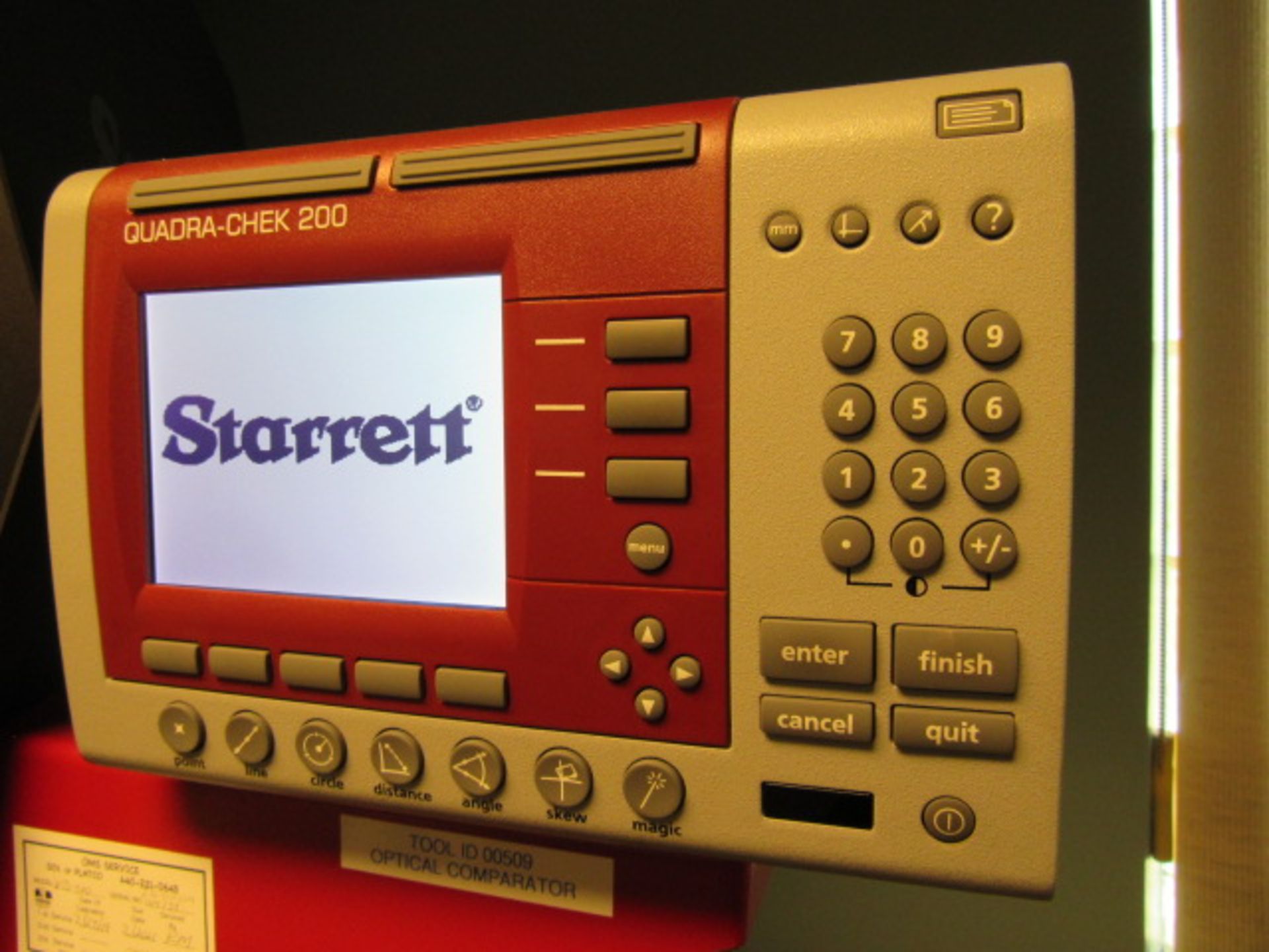 Starrett VB400 16'' Programmable Vertical Optical Comparator - Image 4 of 6