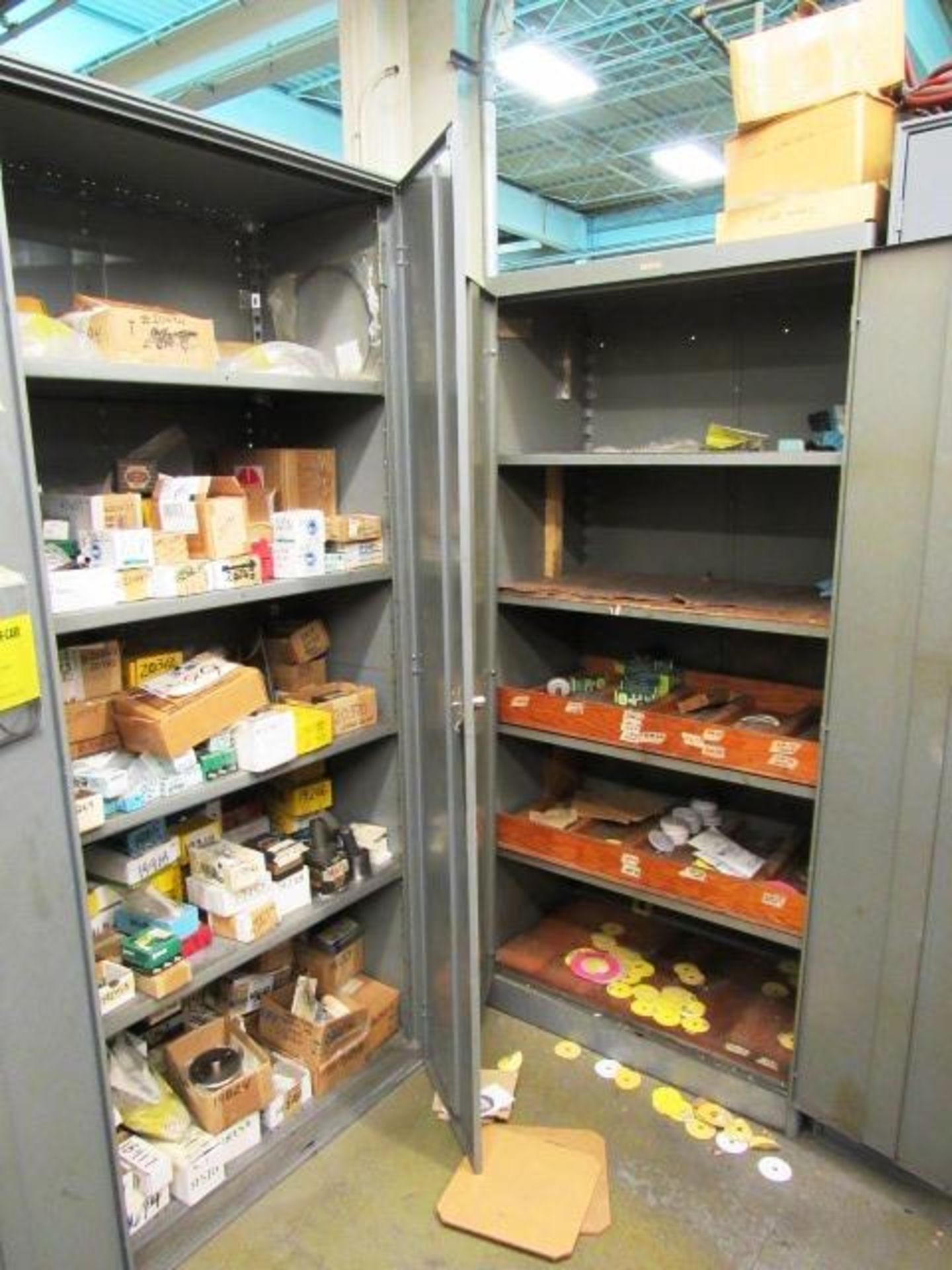 (2) Cabinets with Contents