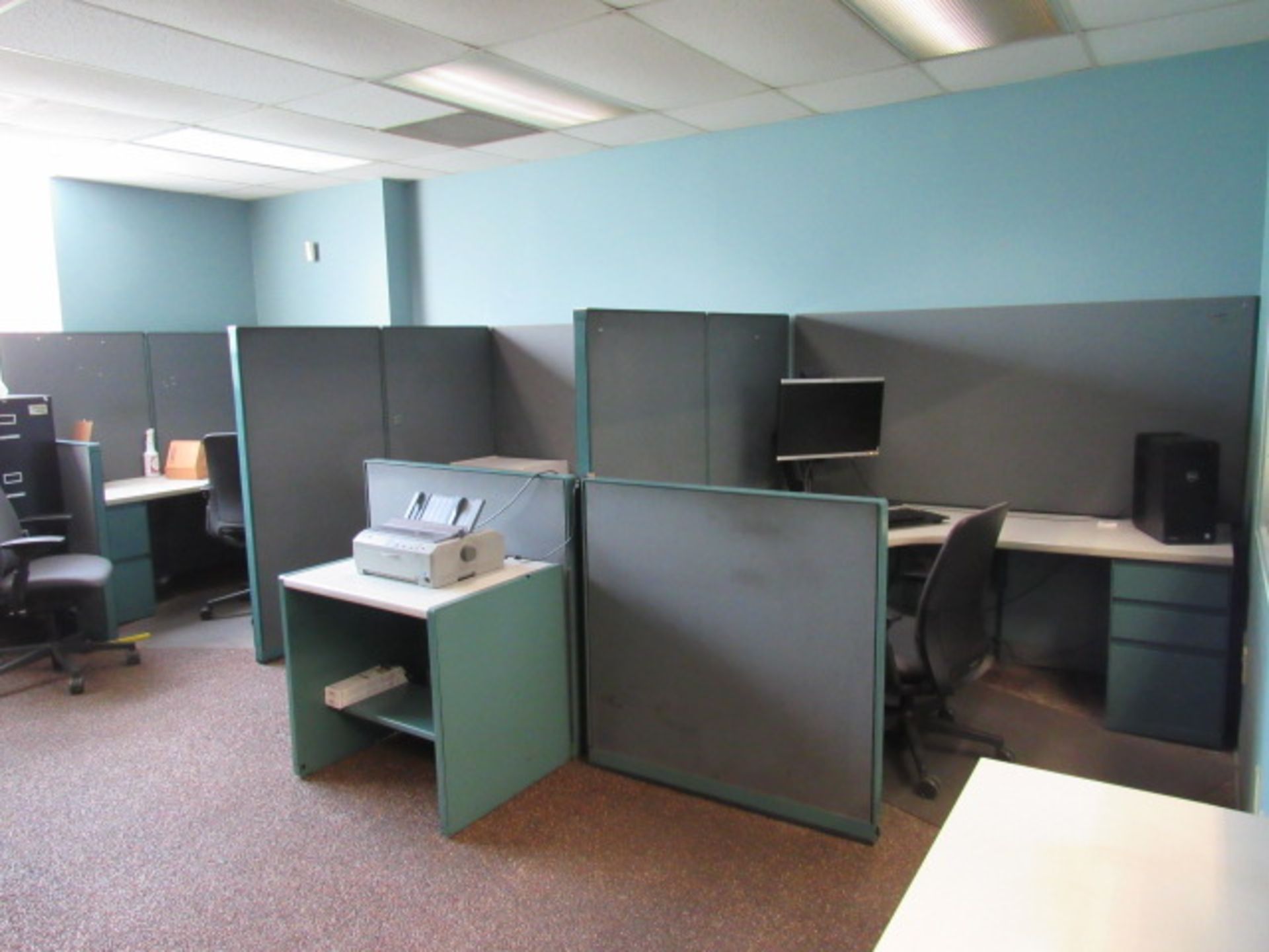 (8) Cubicles - Image 2 of 3
