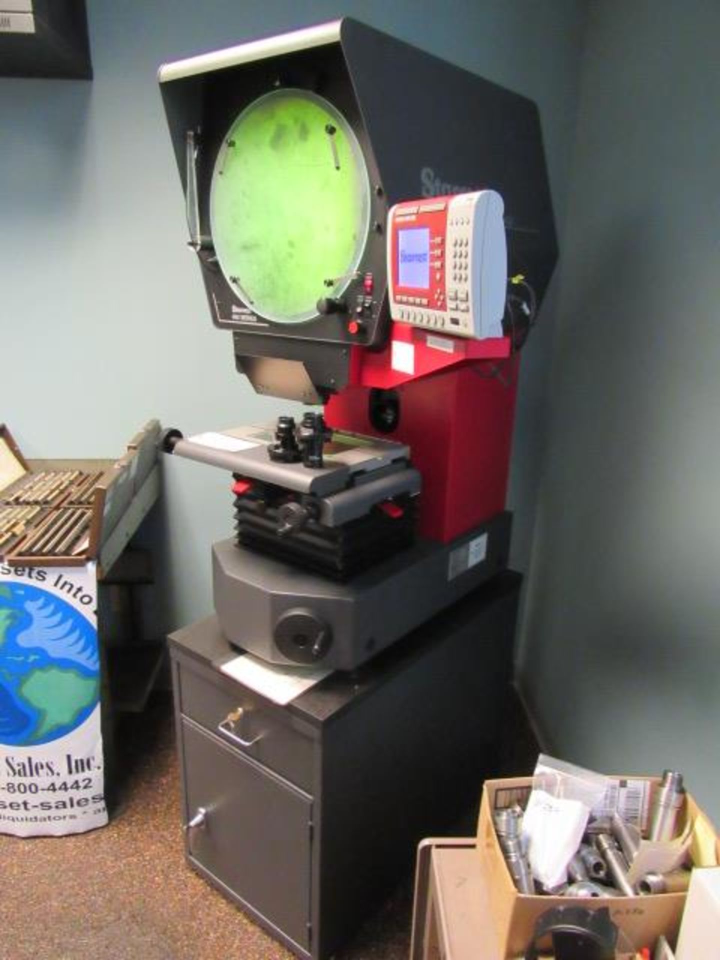 Starrett VB400 16'' Programmable Vertical Optical Comparator - Image 5 of 6