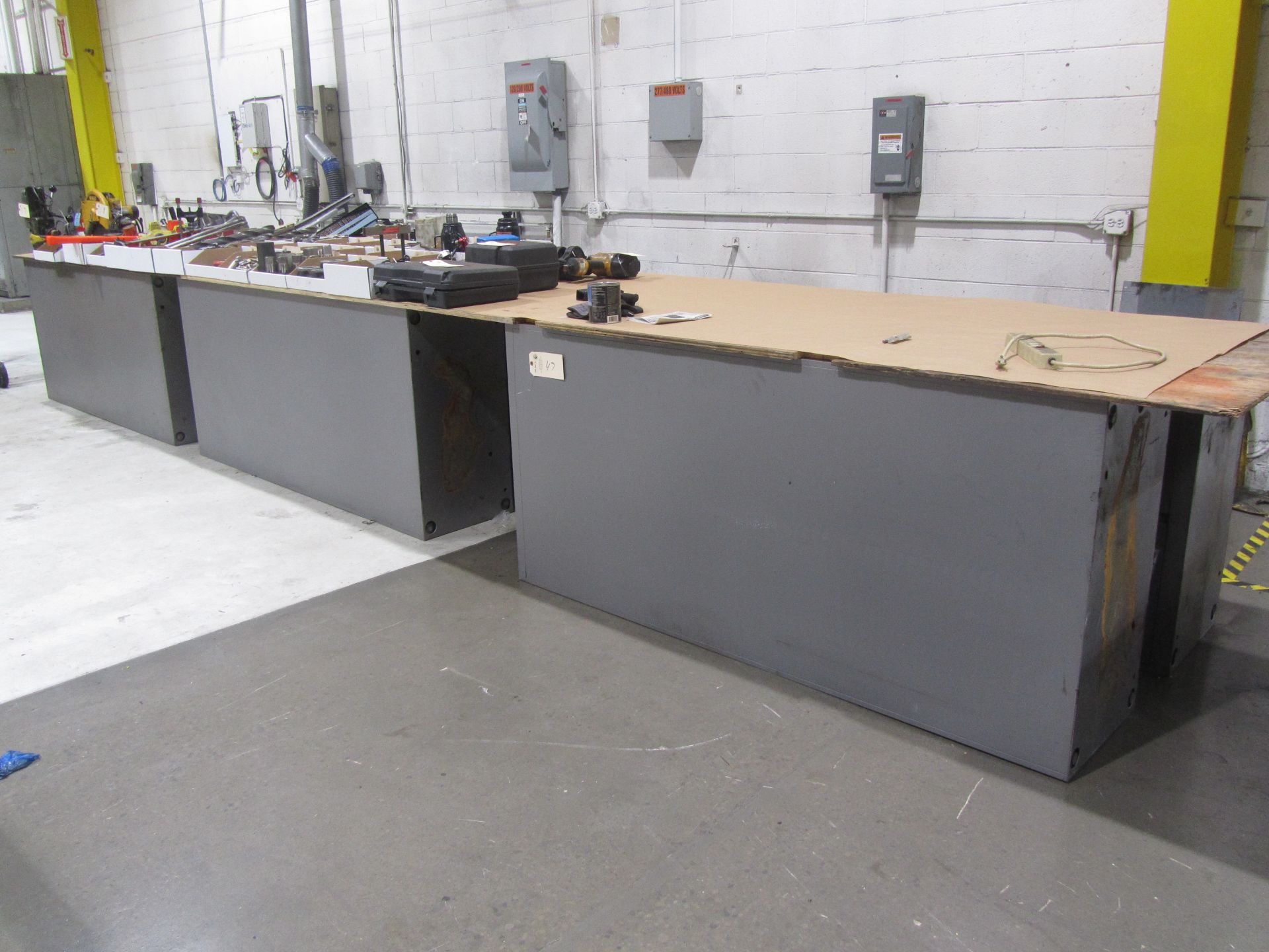 (6) 2-Door Heavy Duty Cabinets