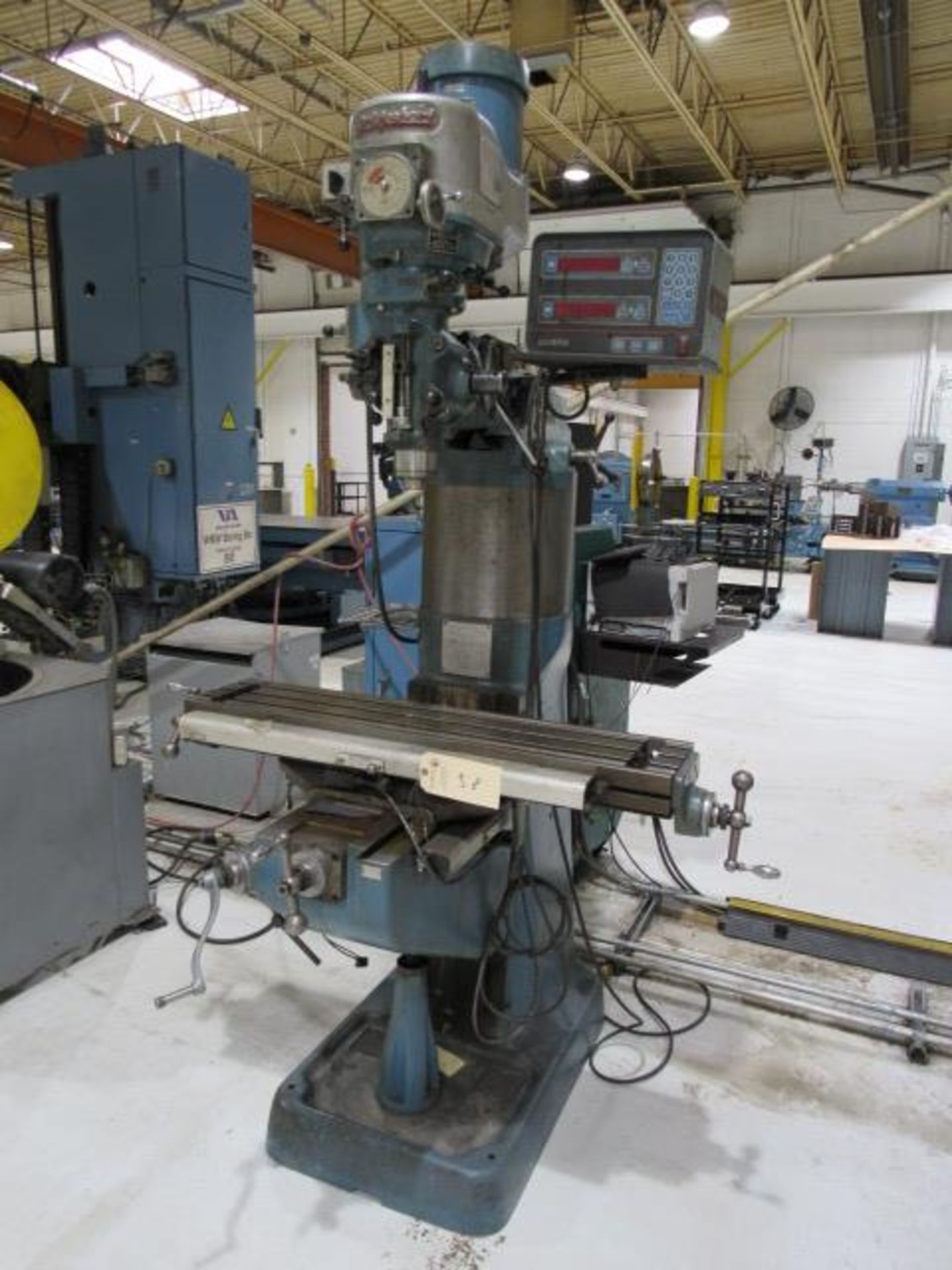 Bridgeport Vertical Milling Machine - Image 3 of 6