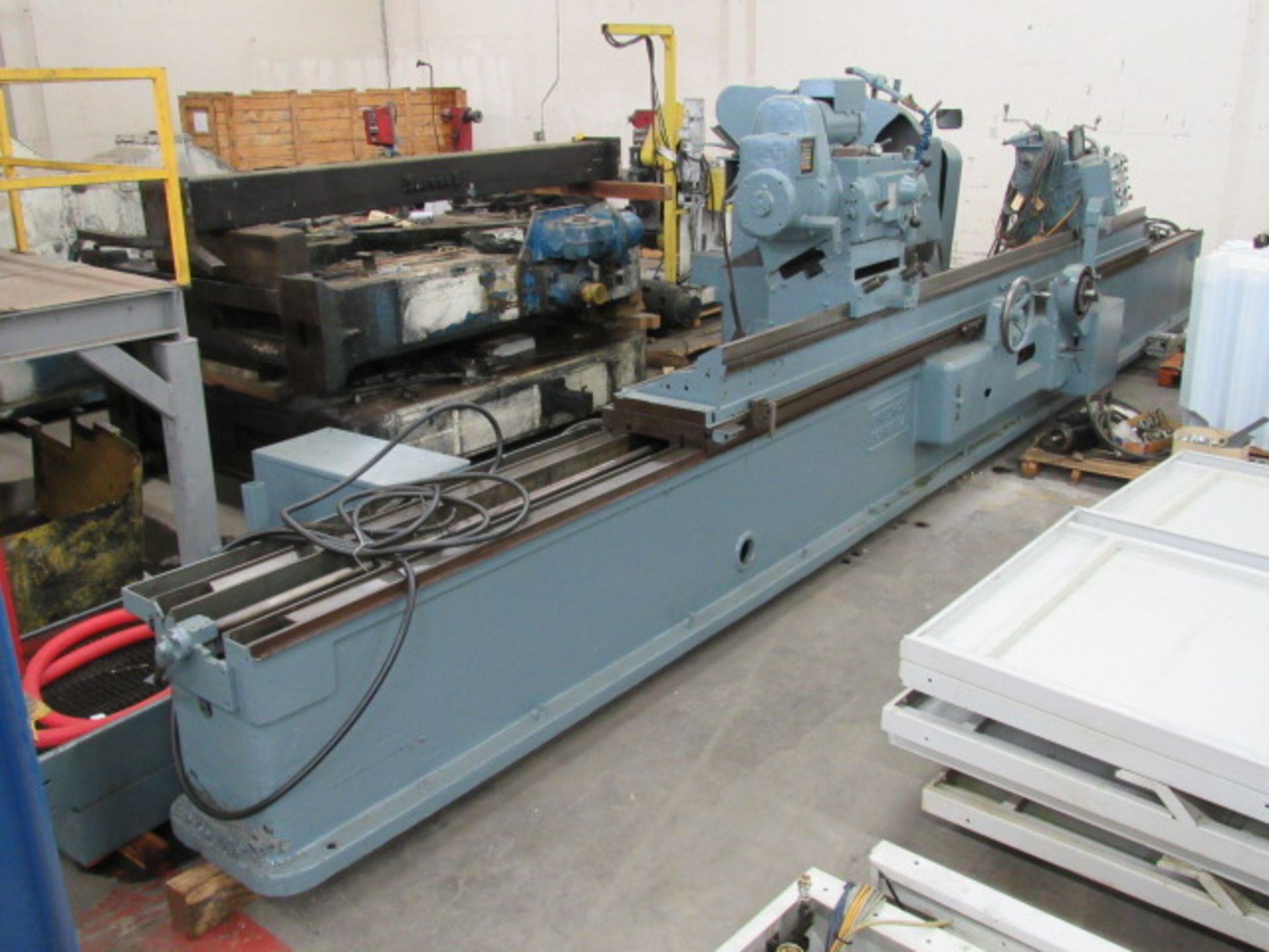 Friedrich Schmaltz R5 Approx 42'' x 170'' Cylindrical Belt Grinder - Image 2 of 11