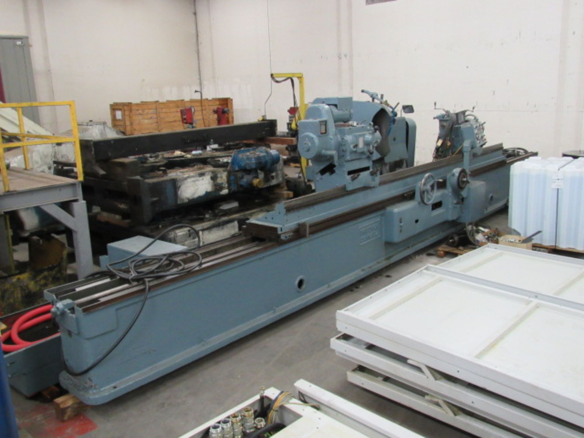 Friedrich Schmaltz R5 Approx 42'' x 170'' Cylindrical Belt Grinder