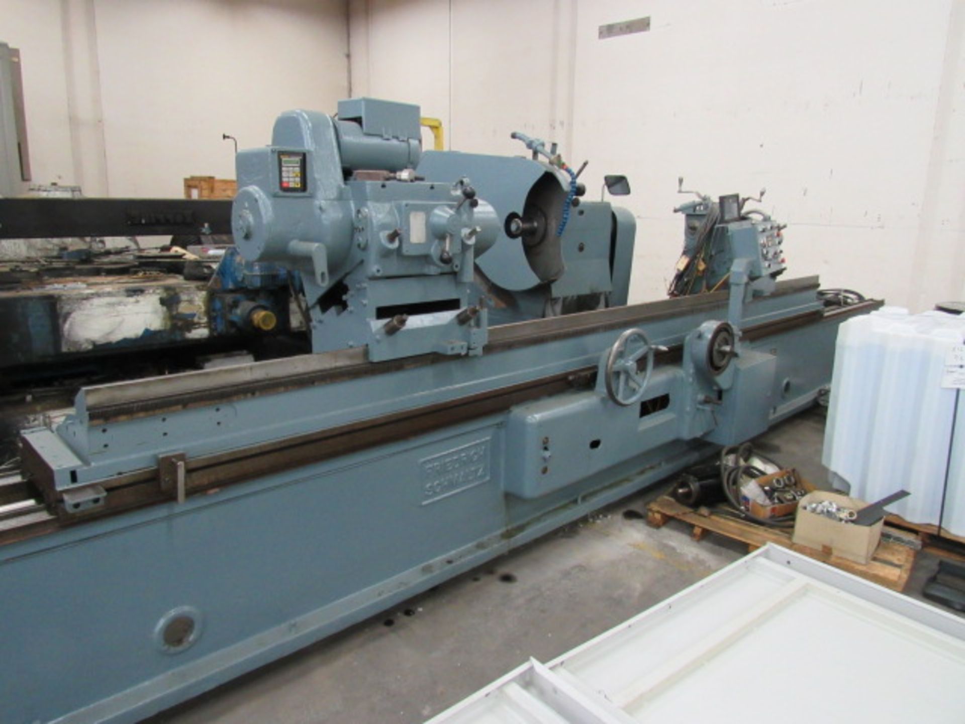 Friedrich Schmaltz R5 Approx 42'' x 170'' Cylindrical Belt Grinder - Image 3 of 11