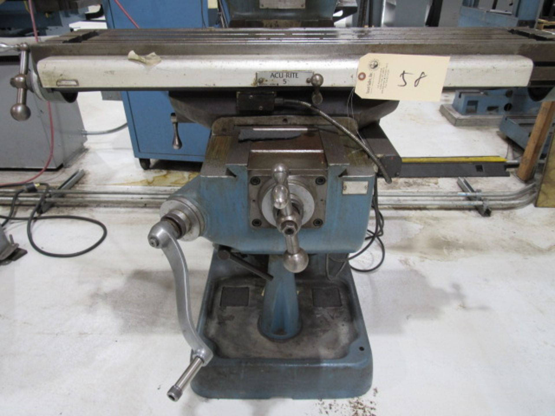 Bridgeport Vertical Milling Machine - Image 2 of 6