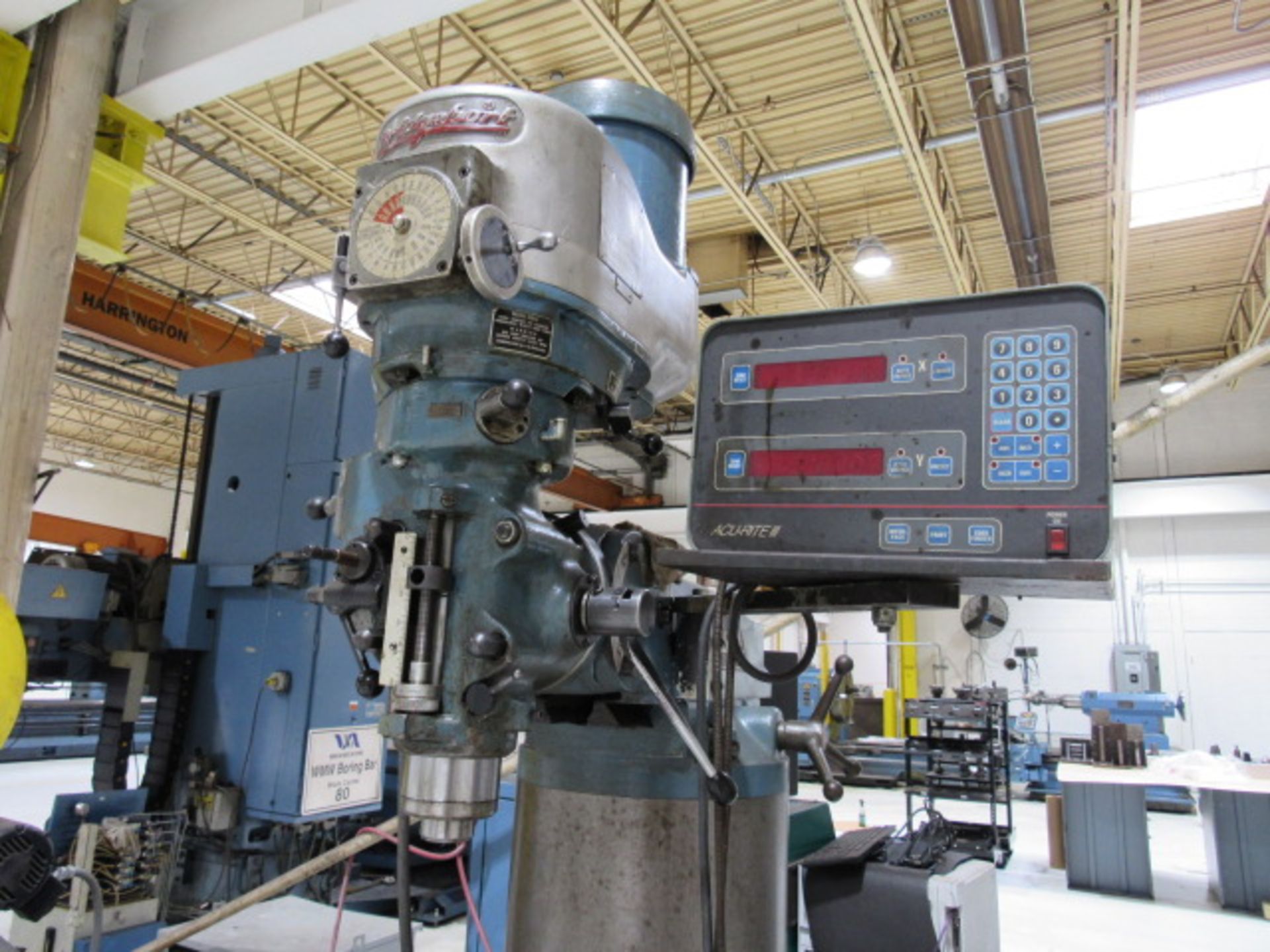 Bridgeport Vertical Milling Machine - Image 4 of 6