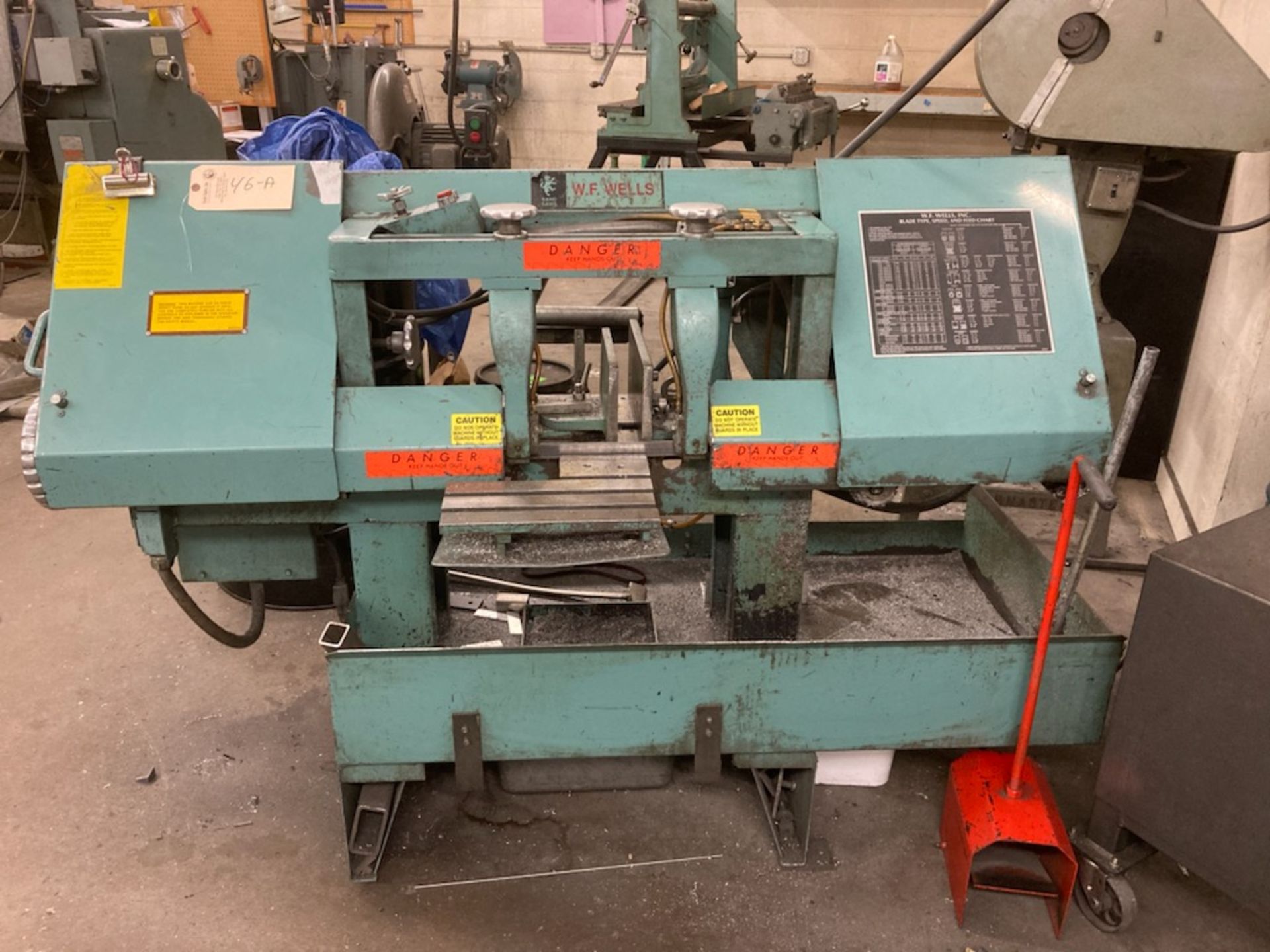 Wells Horizontal Bandsaw