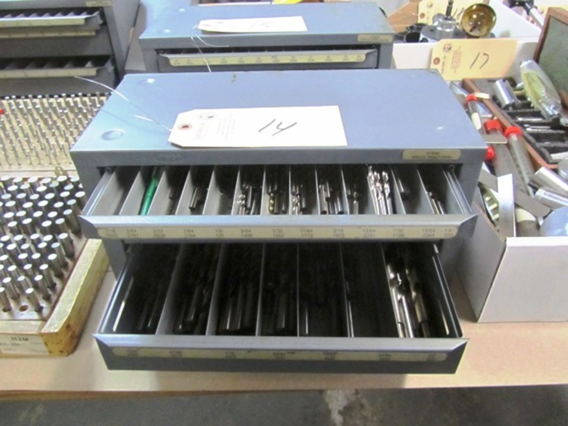 Hout 3 Drawer Index Box with Drills