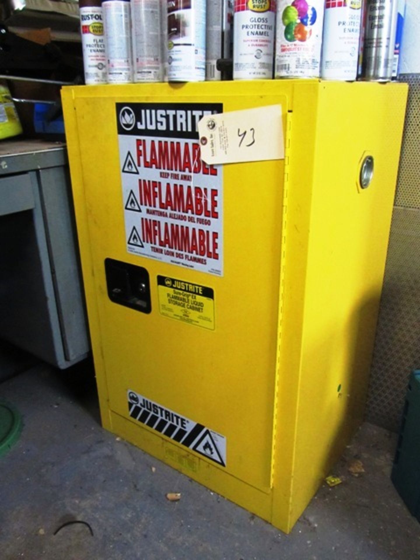 Single Door Flammable Cabinet