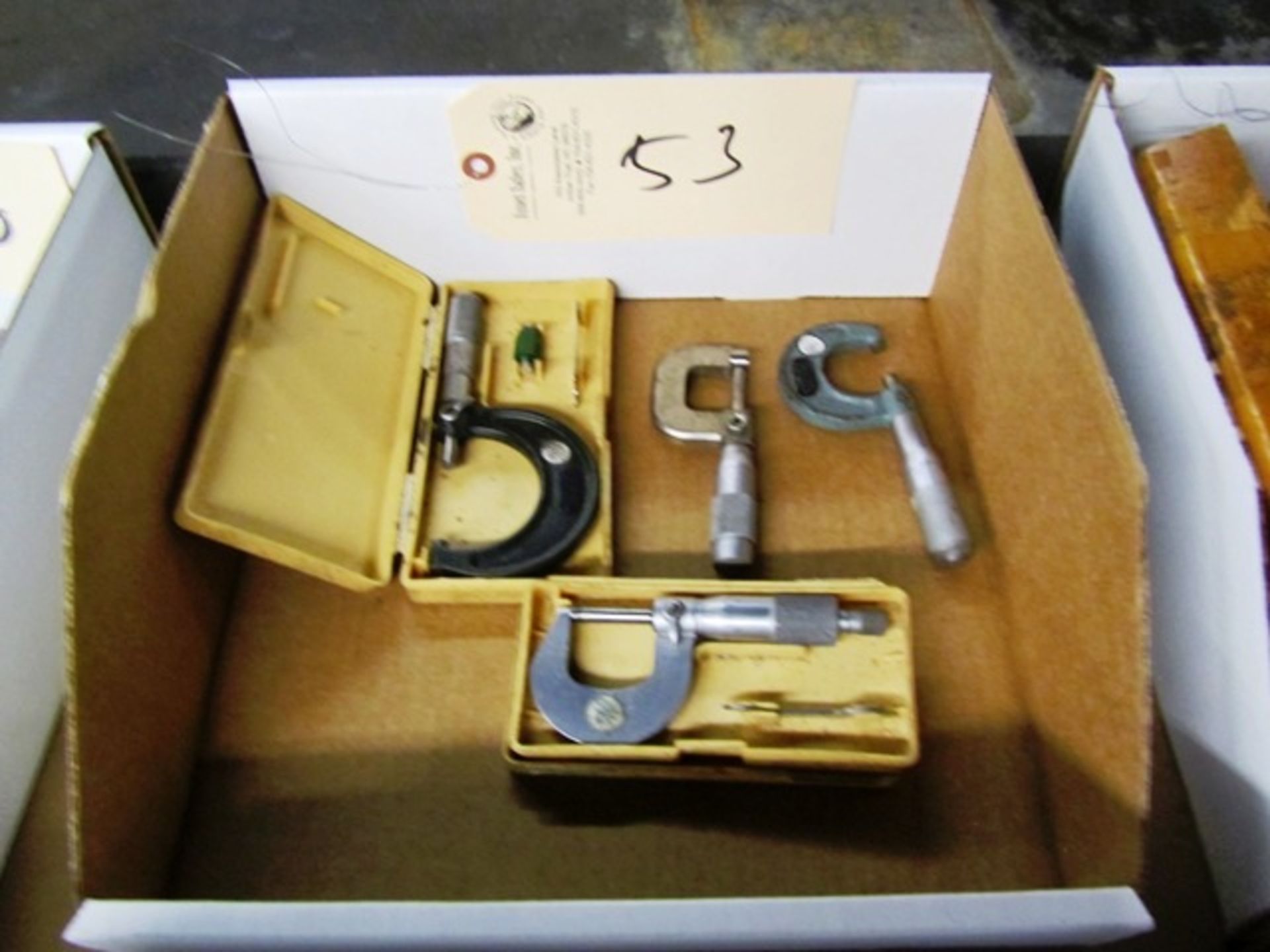 (4) Assorted Micrometers