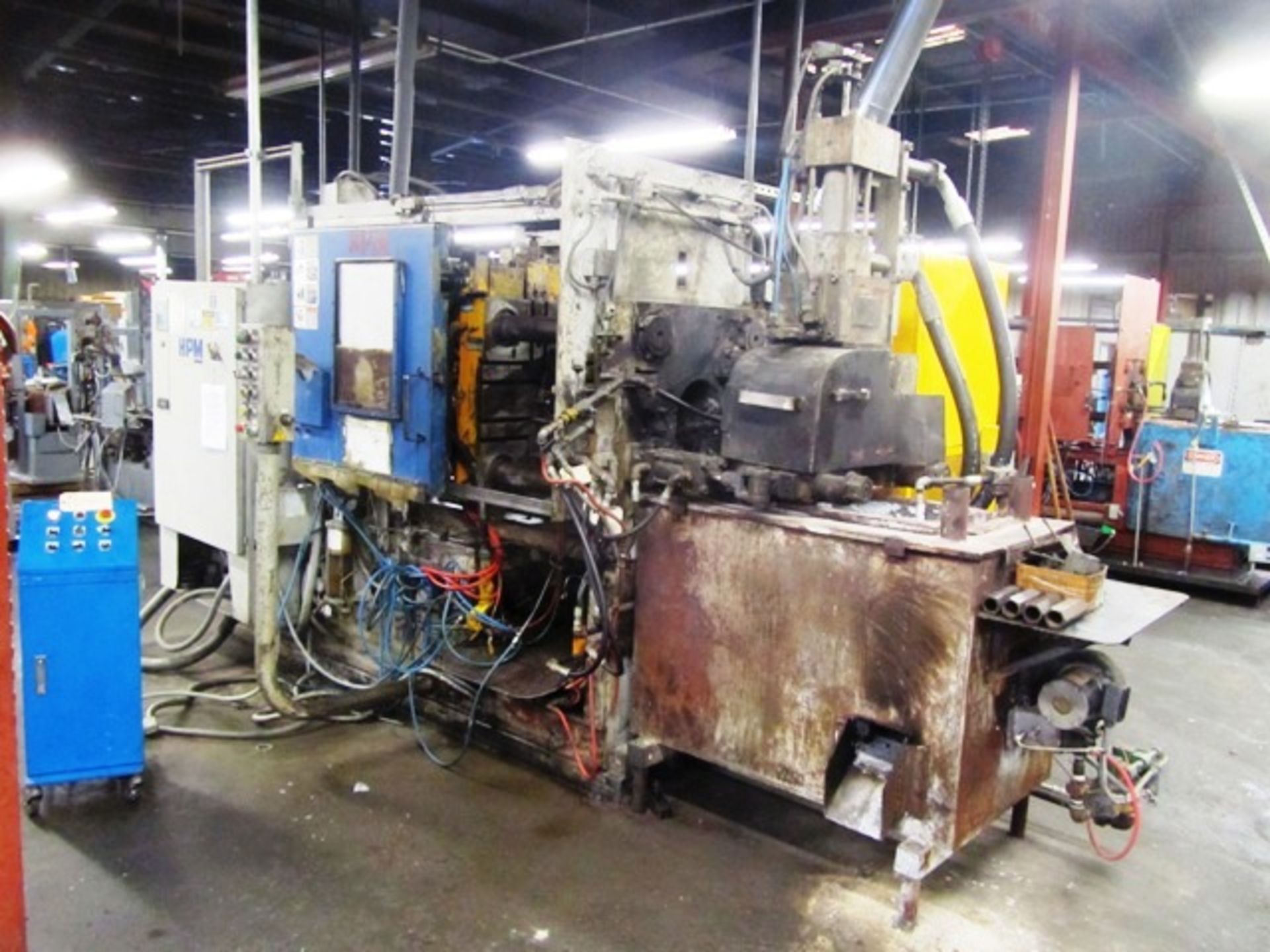 HPM Model D-250-Z 250 Ton Horizontal Hot Chamber Zinc High Pressure Die Casting Machine