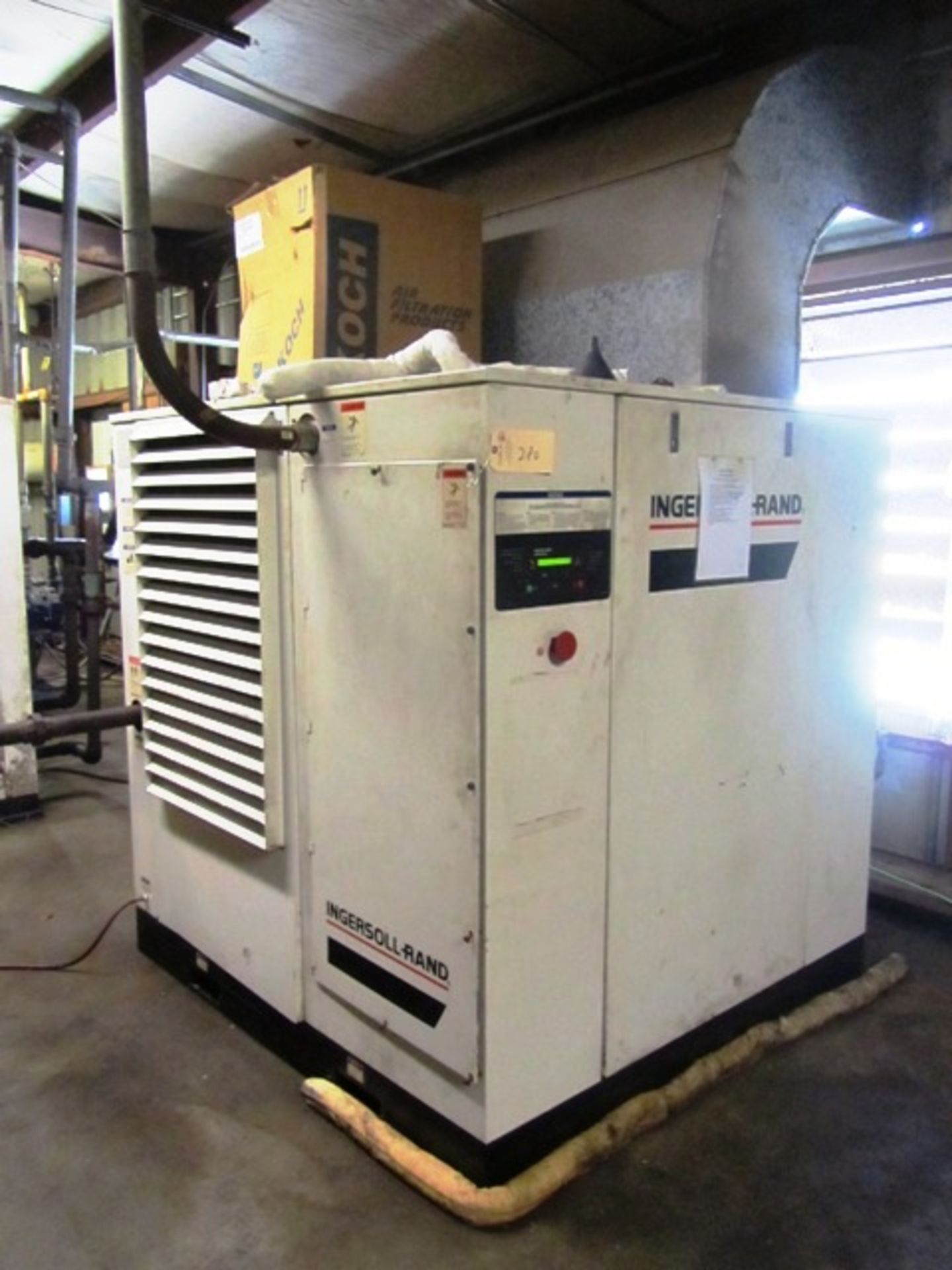 Ingersoll Rand Model SSR EP100 100 HP Screw Type Air Compressor