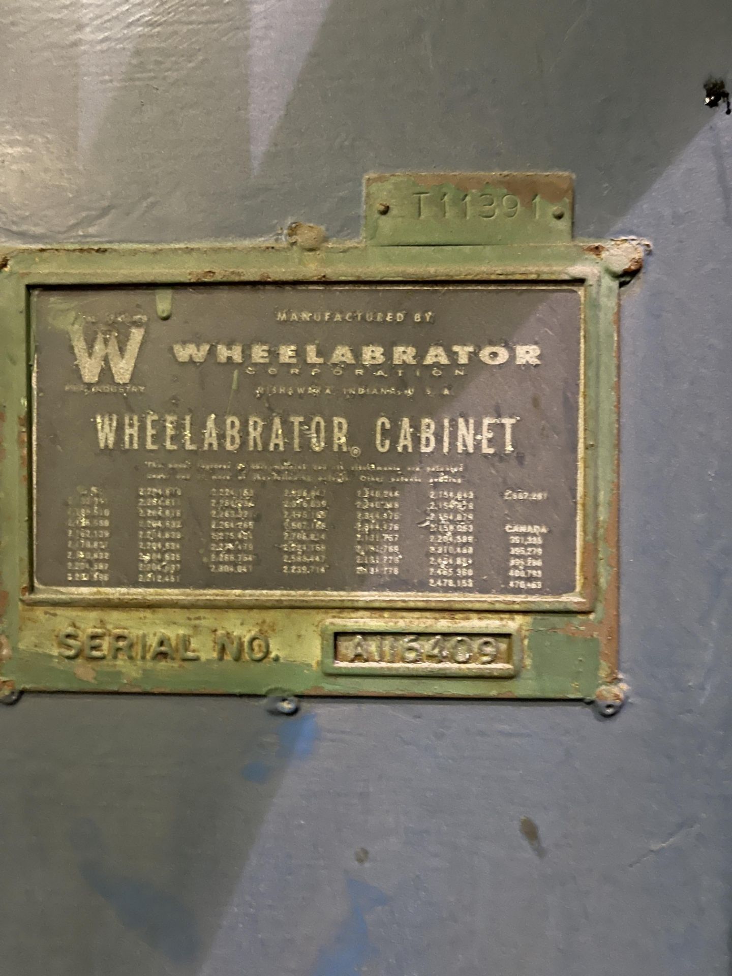 Wheelabrator Continuous Hanger Blast Machine - Image 4 of 7